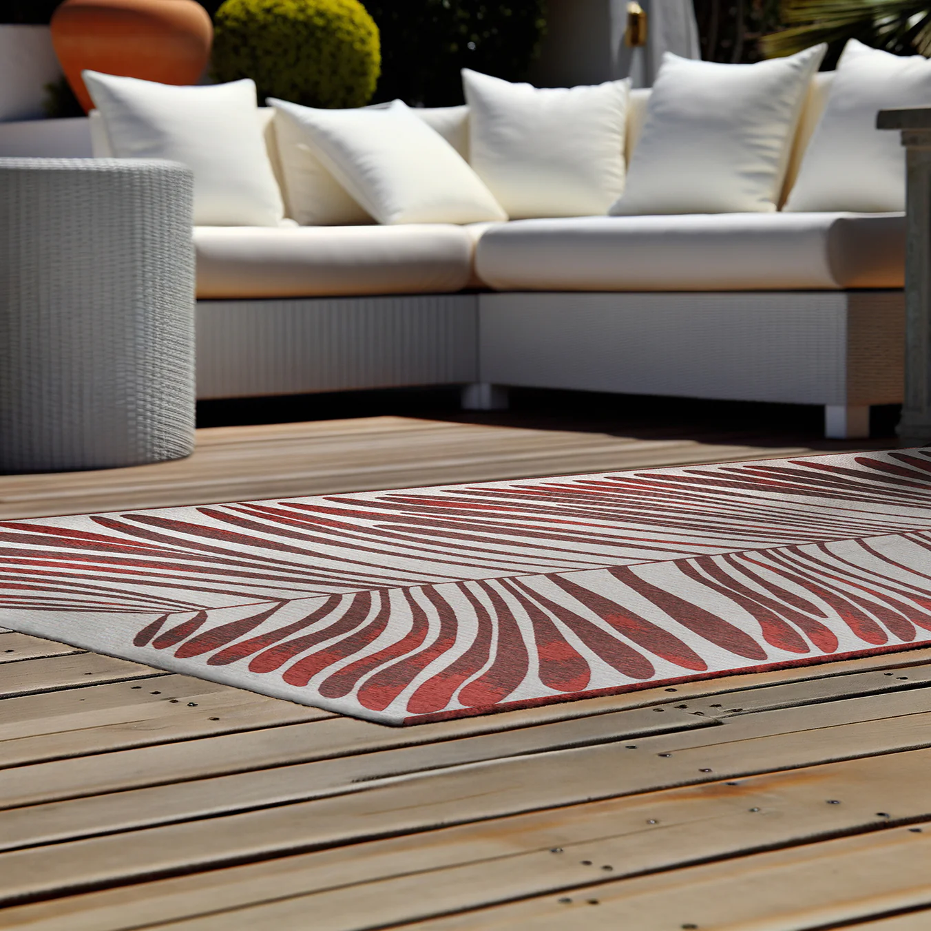Acsento Salerno Vloerkleed 160 x 230 cm - Rouge Castille - Image 2