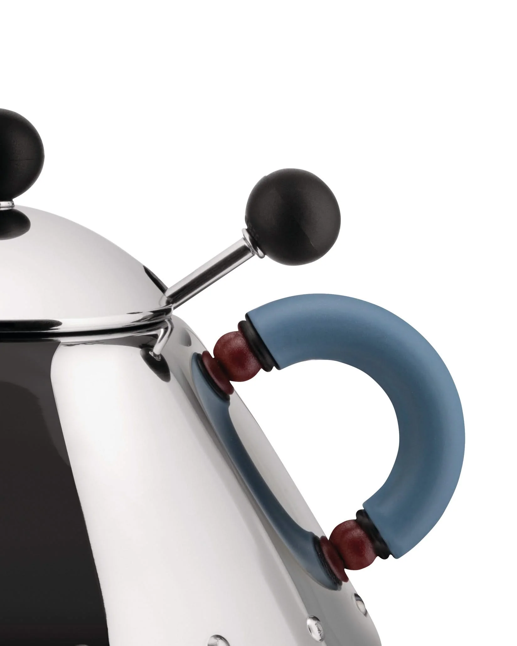 Alessi Suikerpot - met lepel - 9097 - Blauw - 200 ml - door Micheal Graves - Image 3