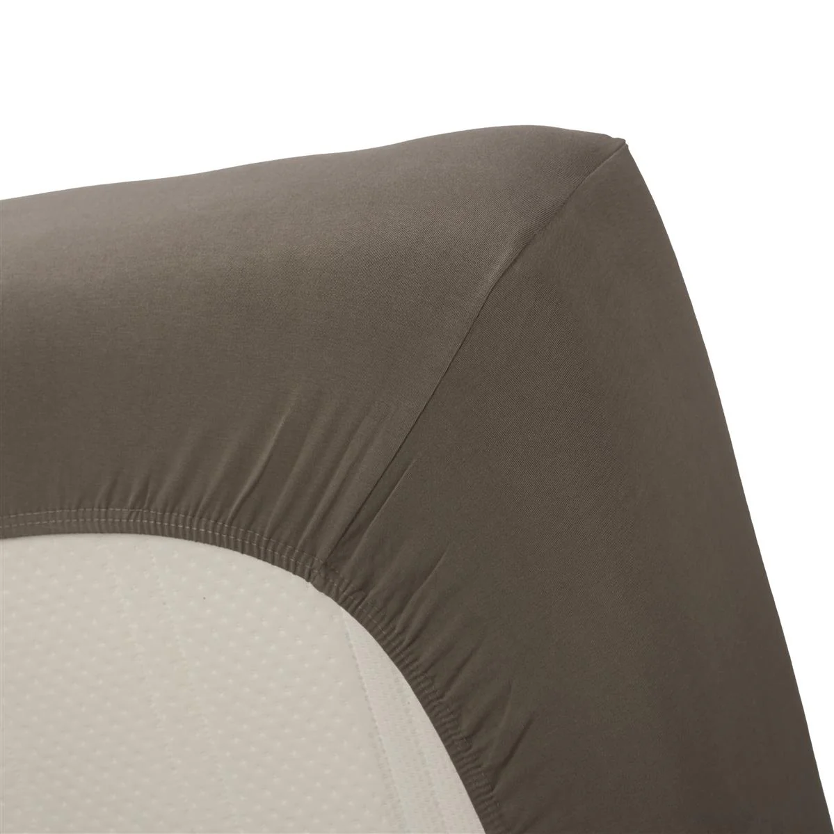 Beddinghouse Jersey Lycra - Hoeslaken - 140x200/220 - Warm Grijs - Image 3