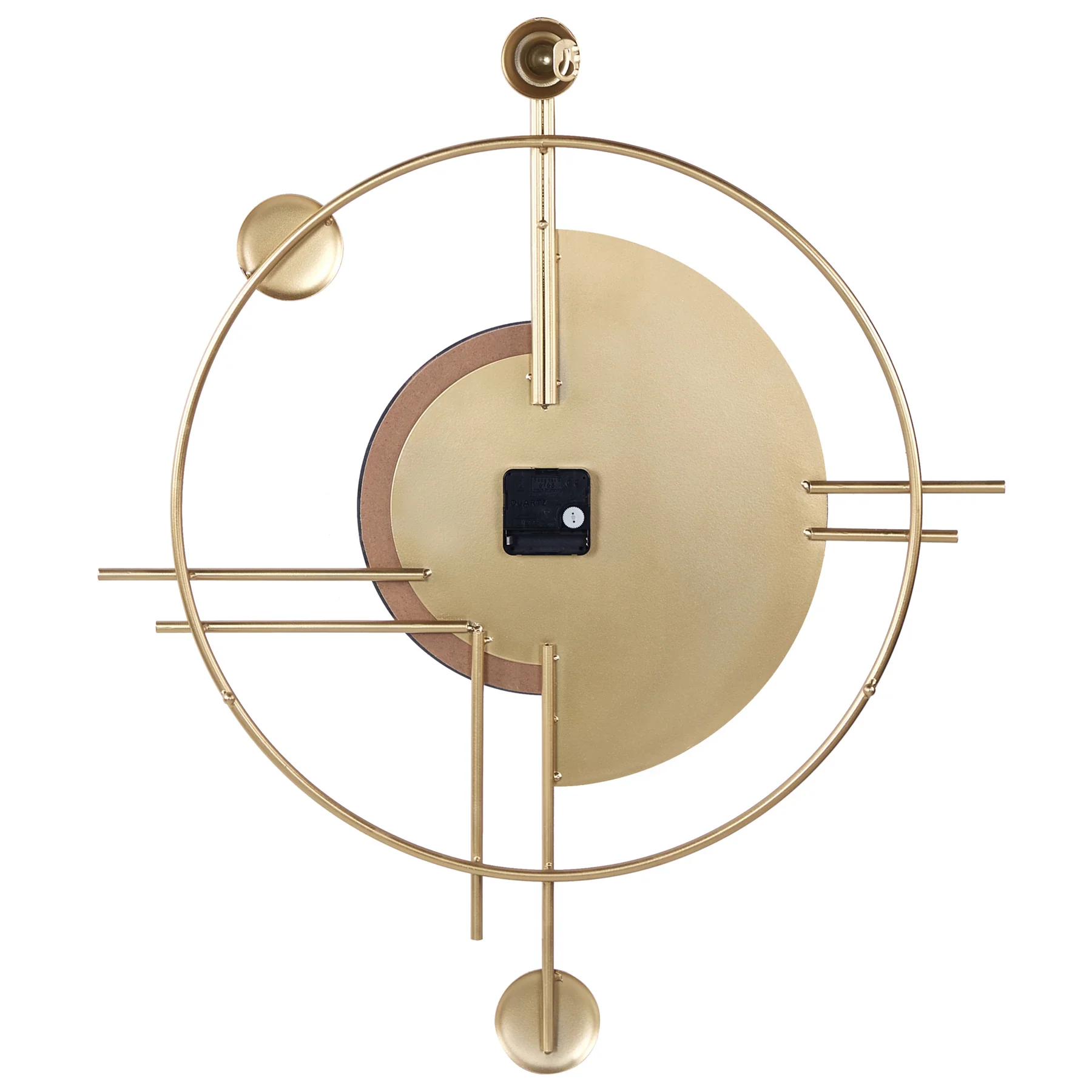Beliani - ALLOGNY - Wandklok - Goud|Zwart - Ijzer - Image 3