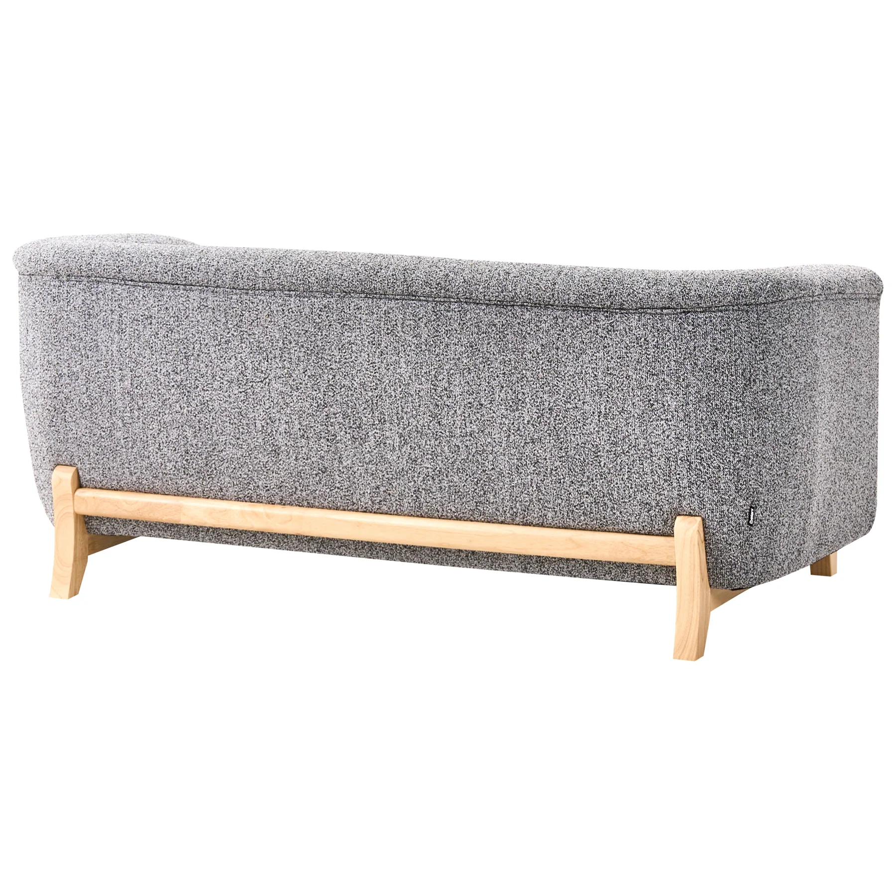 Beliani - ALNOR - Tweezitsbank - Donkergrijs - Polyester - Image 4