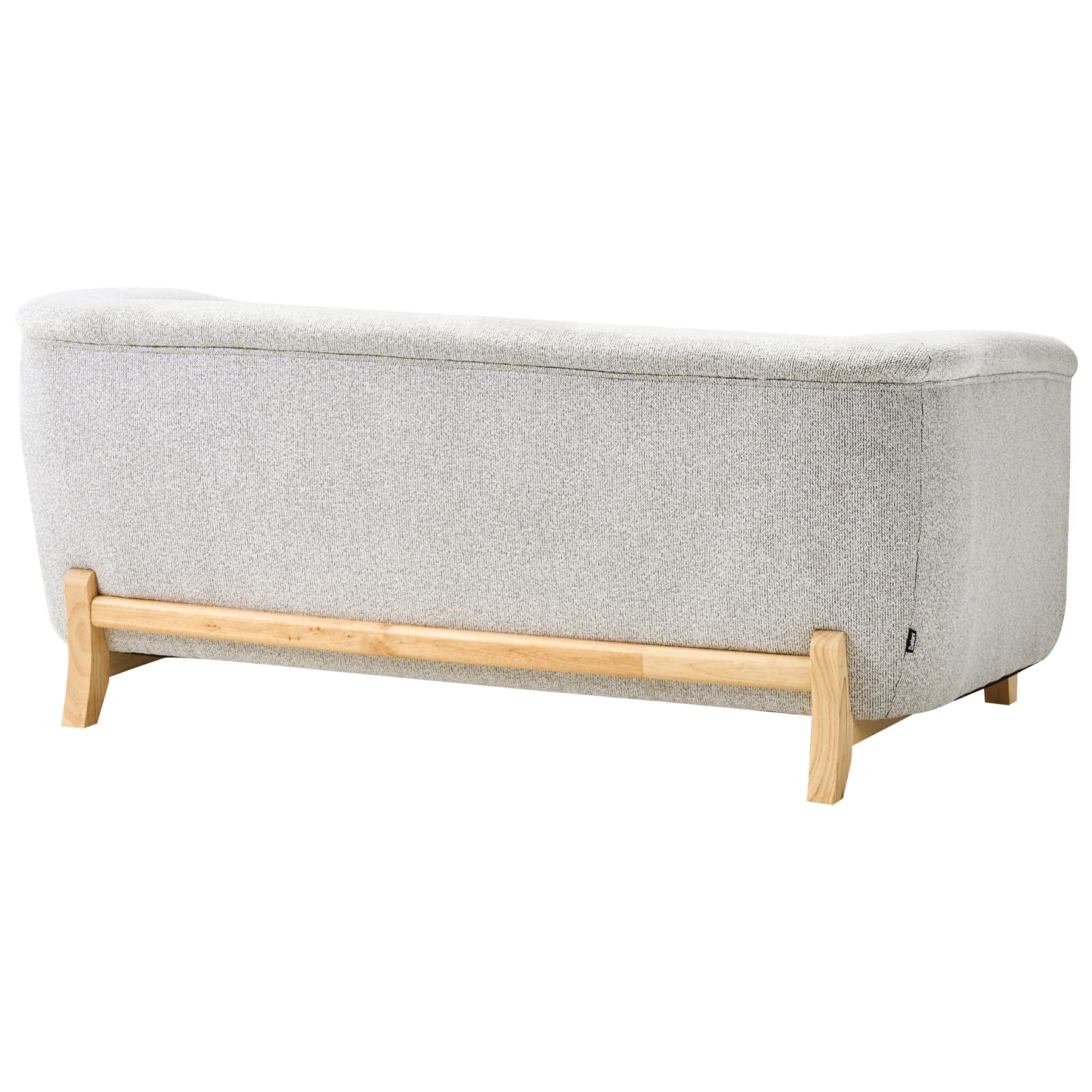 Beliani - ALNOR - Tweezitsbank - Lichtgrijs - Polyester - Image 5
