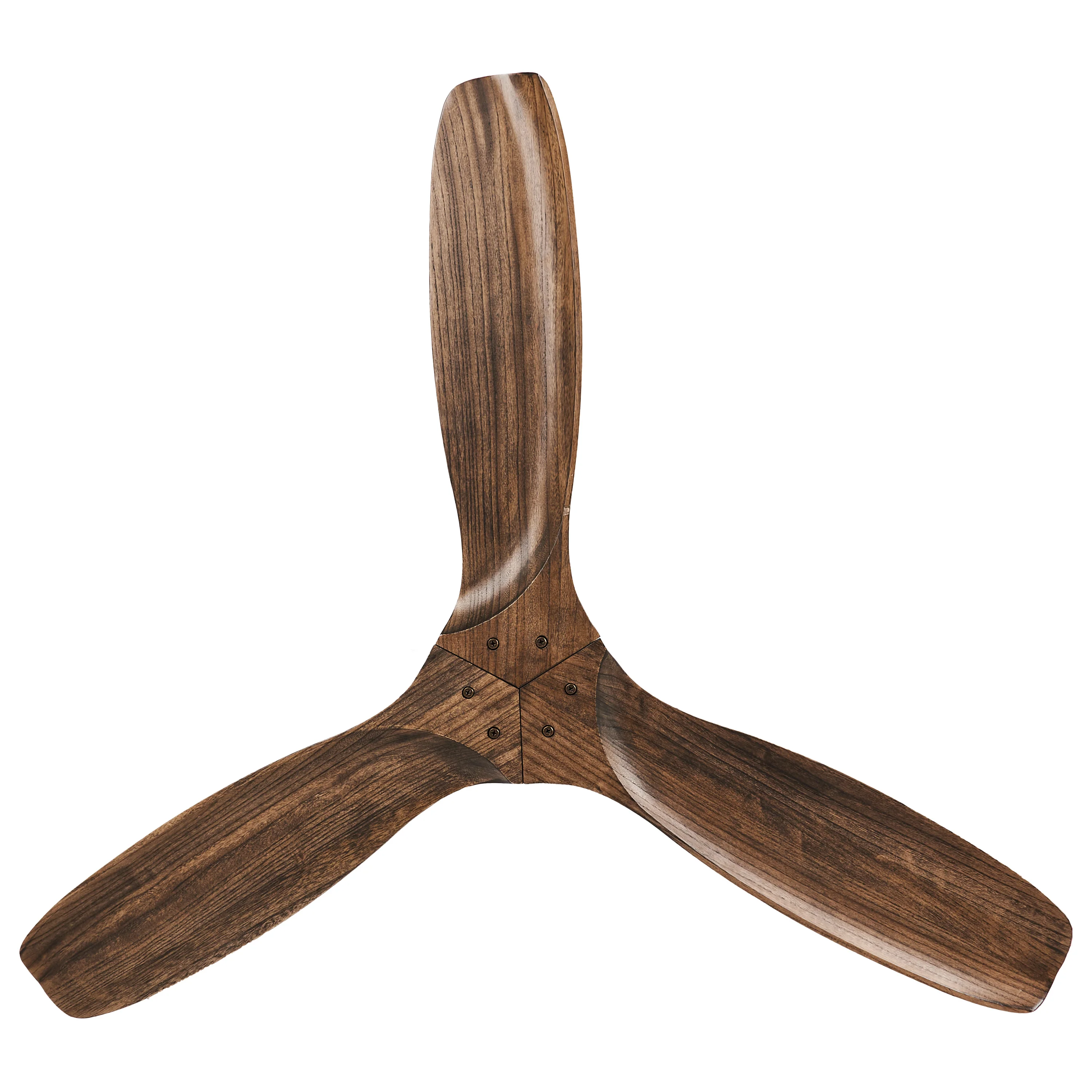 Beliani - ARANI - Plafondventilator - Bruin - Hout - Image 4