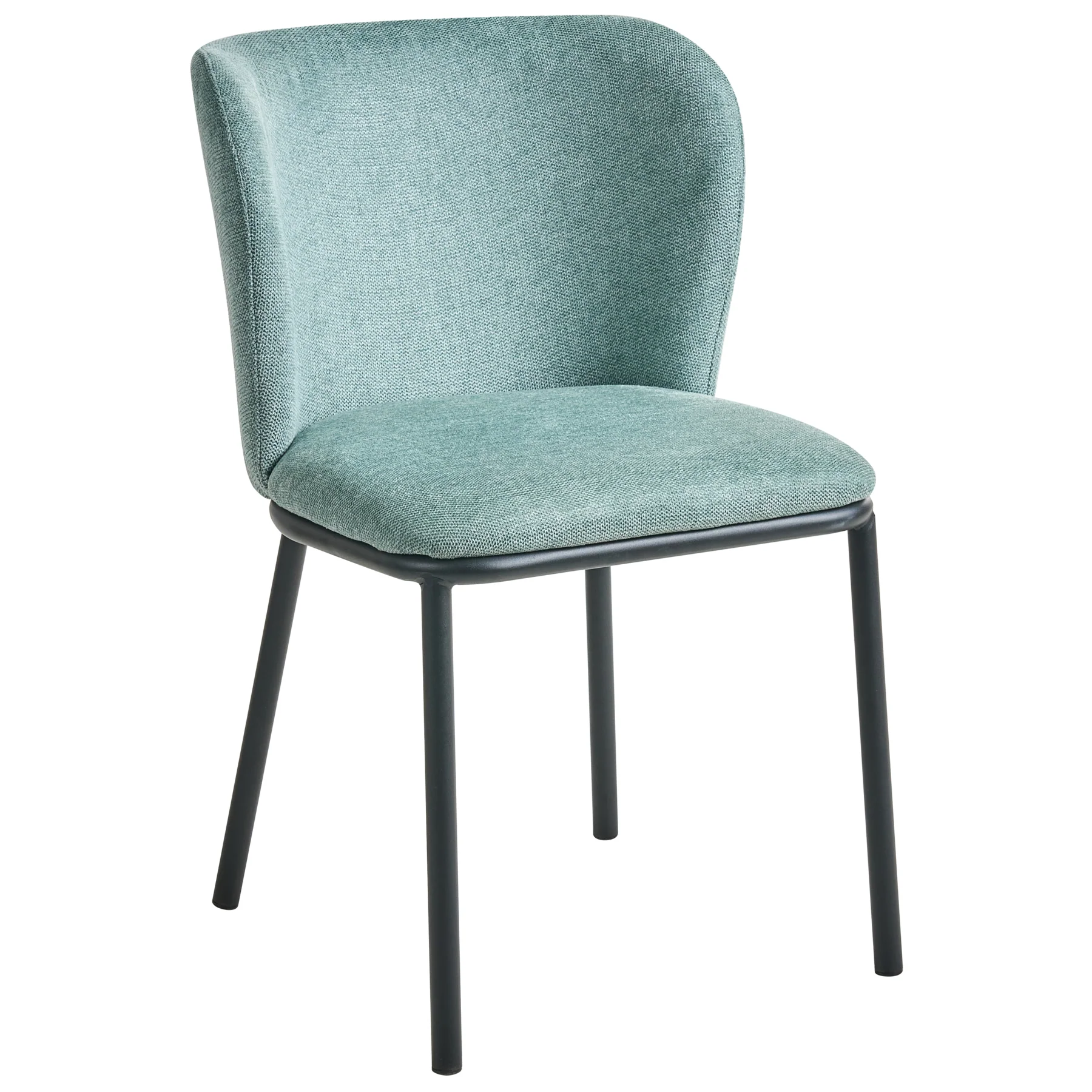 Beliani - ARTESIA - Eetkamerstoel set van 2 - Mintgroen - Polyester - Image 10