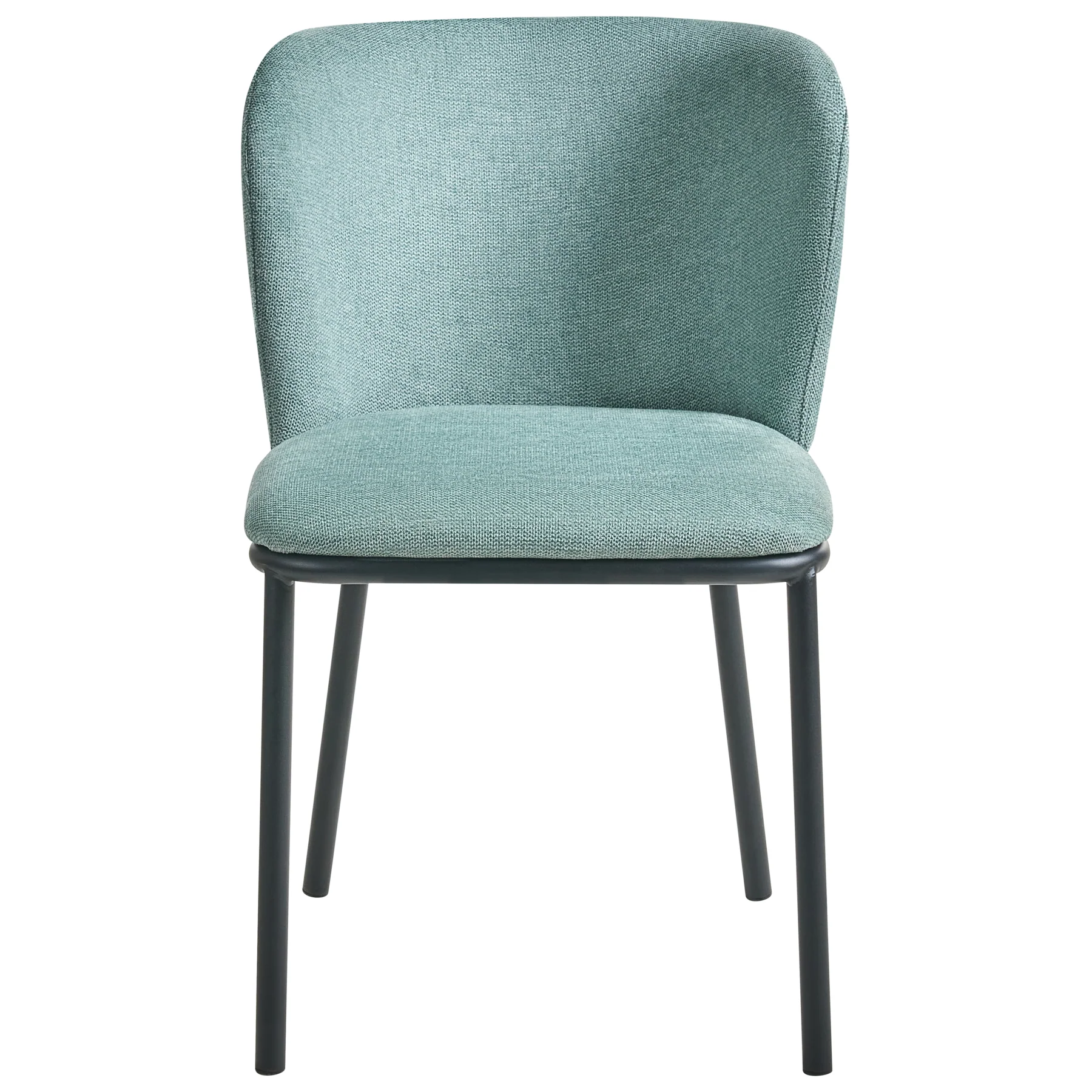 Beliani - ARTESIA - Eetkamerstoel set van 2 - Mintgroen - Polyester - Image 3