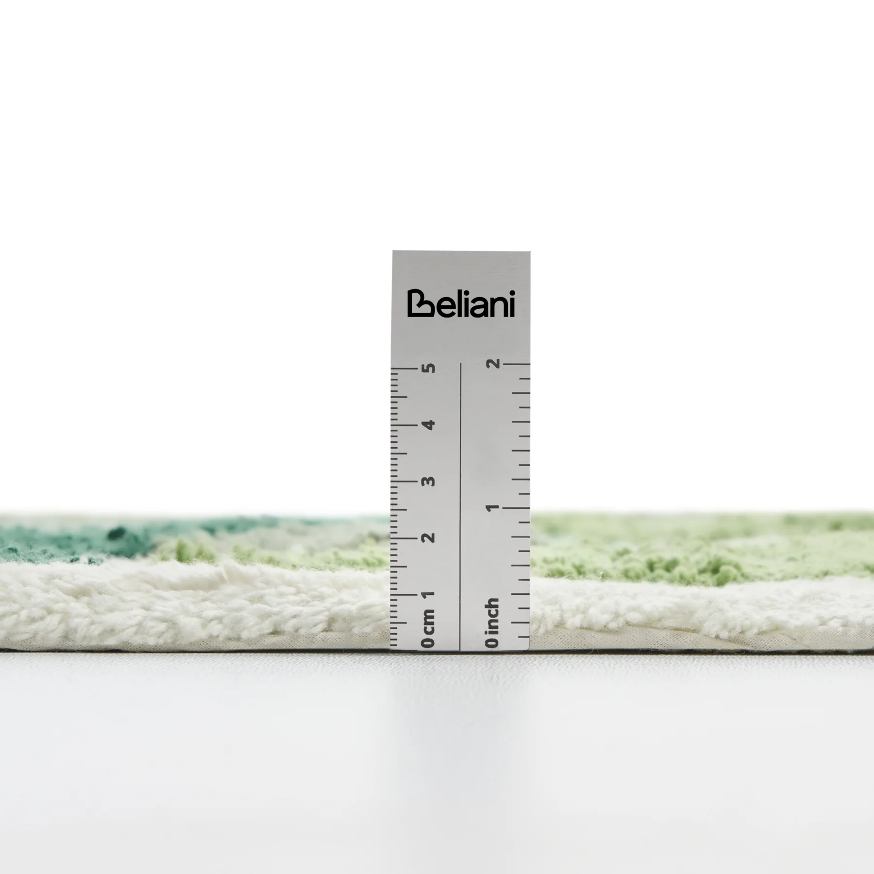 Beliani - ASAN - Badmat - Groen - 60 x 90 cm - Katoen - Image 5