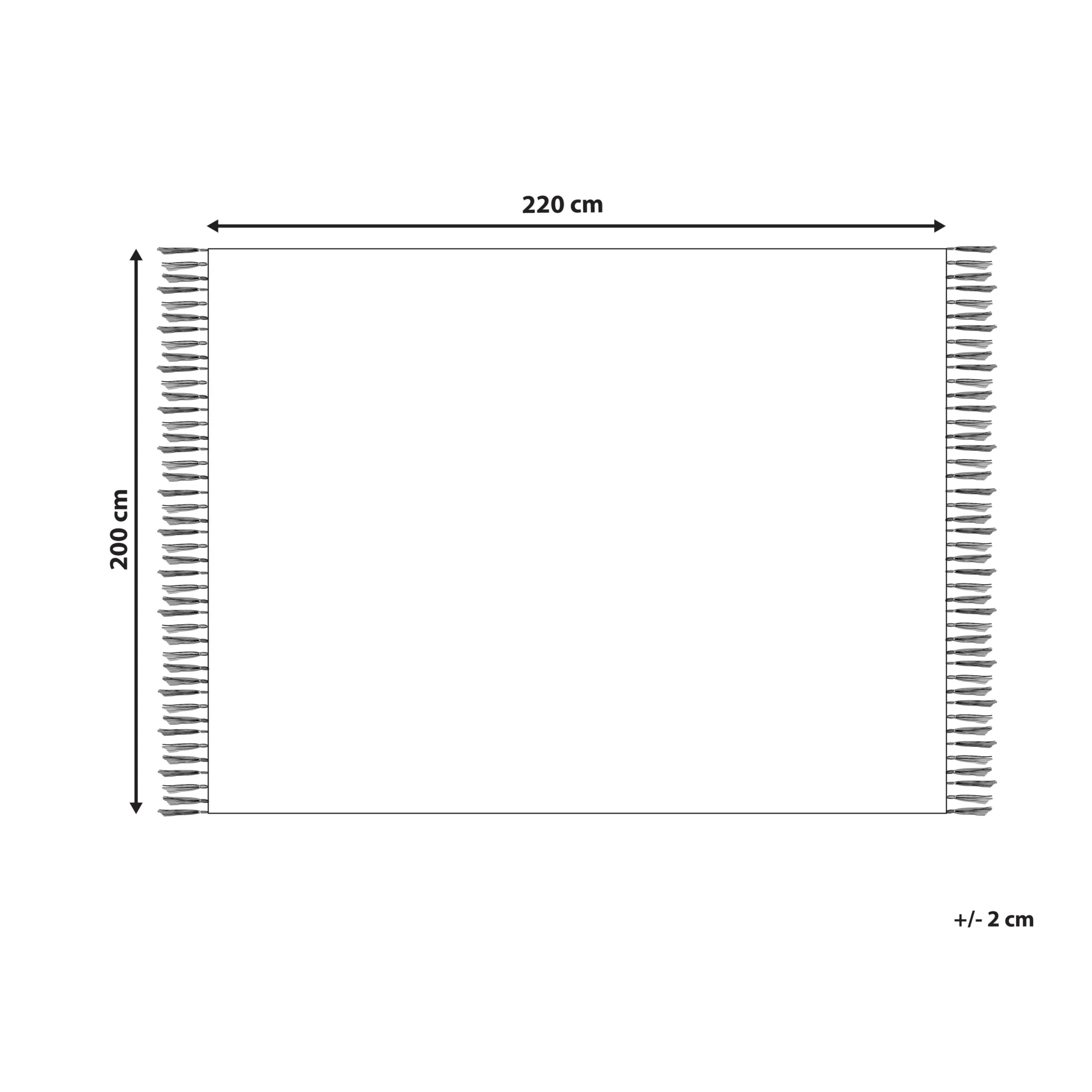Beliani - BERE - Bedsprei - Groen - 200 x 220 cm - Katoen - Image 7