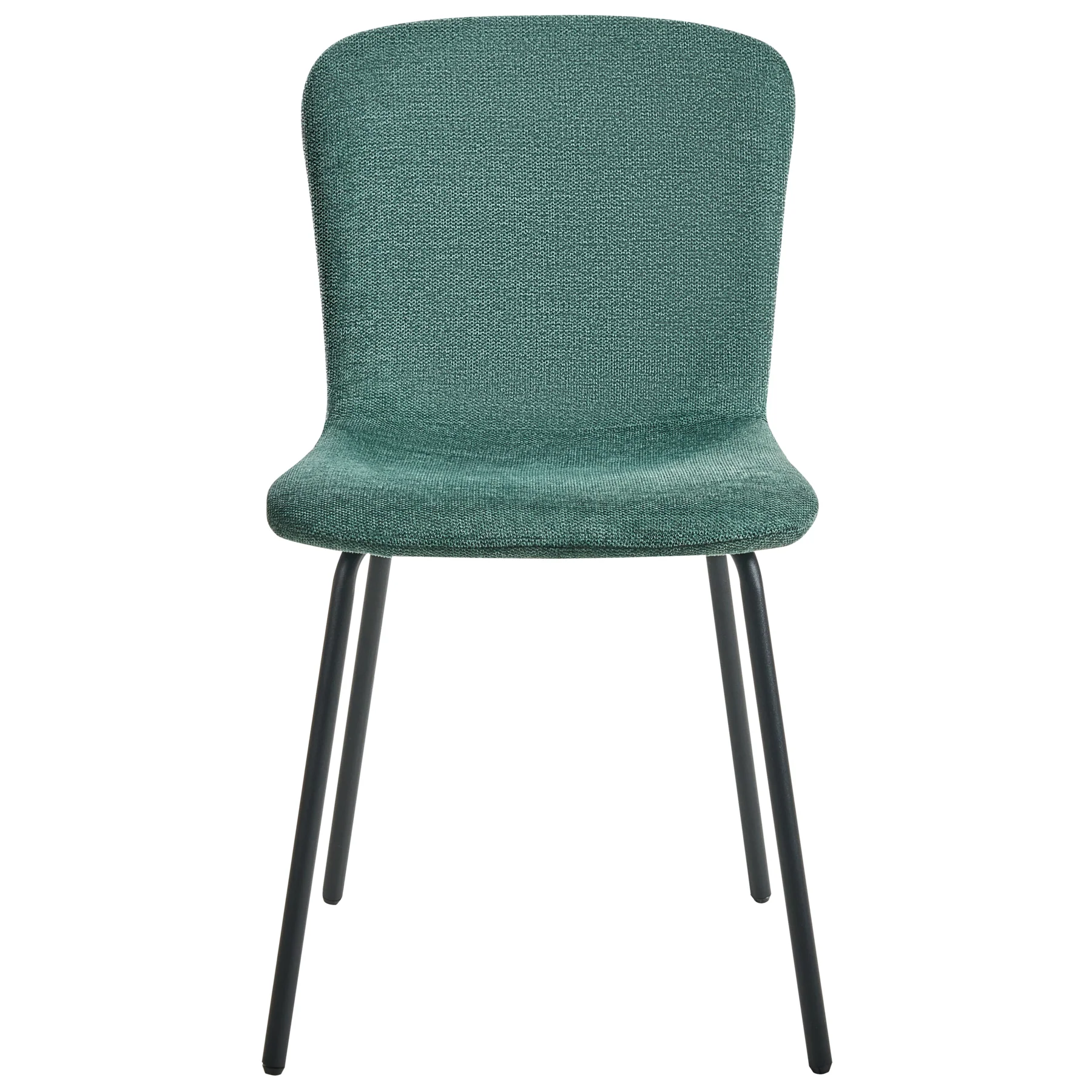 Beliani - CALDWELL - Eetkamerstoel set van 4 - Groen - Polyester - Image 4