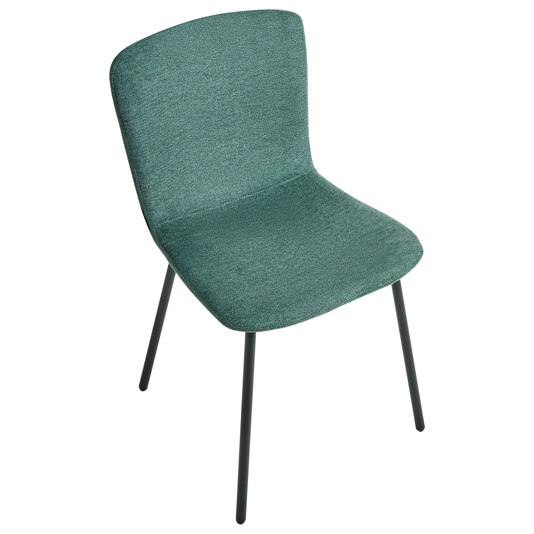Beliani - CALDWELL - Eetkamerstoel set van 4 - Groen - Polyester - Image 5