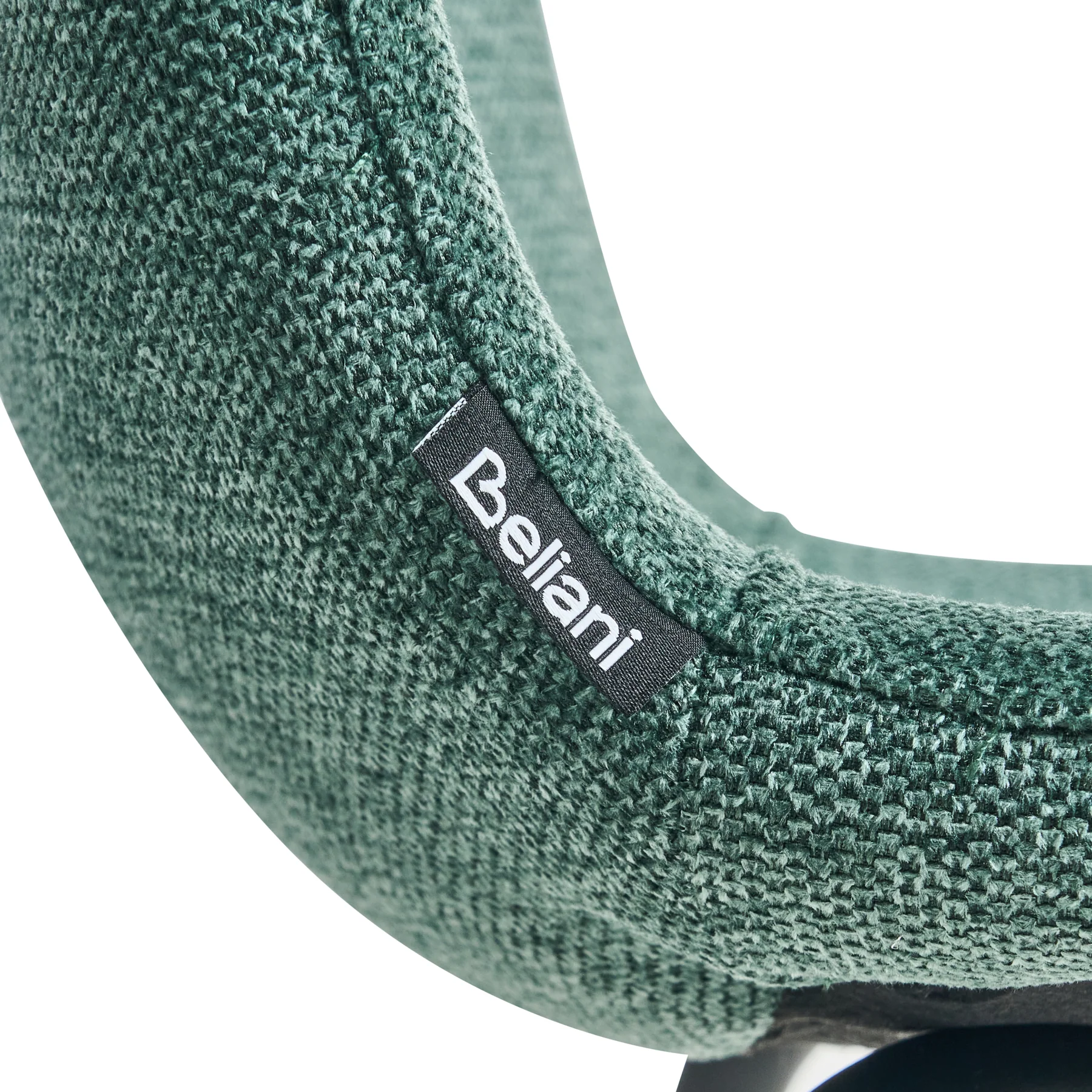 Beliani - CALDWELL - Eetkamerstoel set van 4 - Groen - Polyester - Image 8