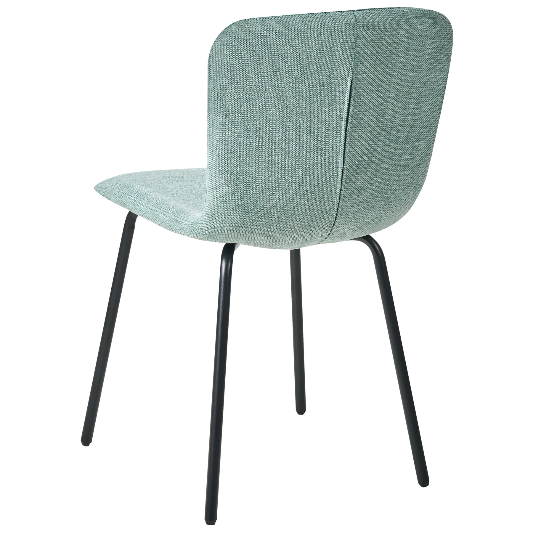 Beliani - CALDWELL  - Eetkamerstoel set van 4 - Mintgroen - Polyester - Image 6