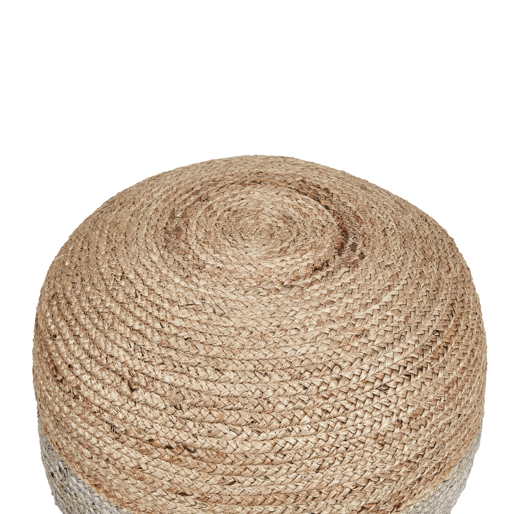 Beliani - DUKI  - Poef - Natuurlijk|Taupe - 50 cm - Jute - Image 3