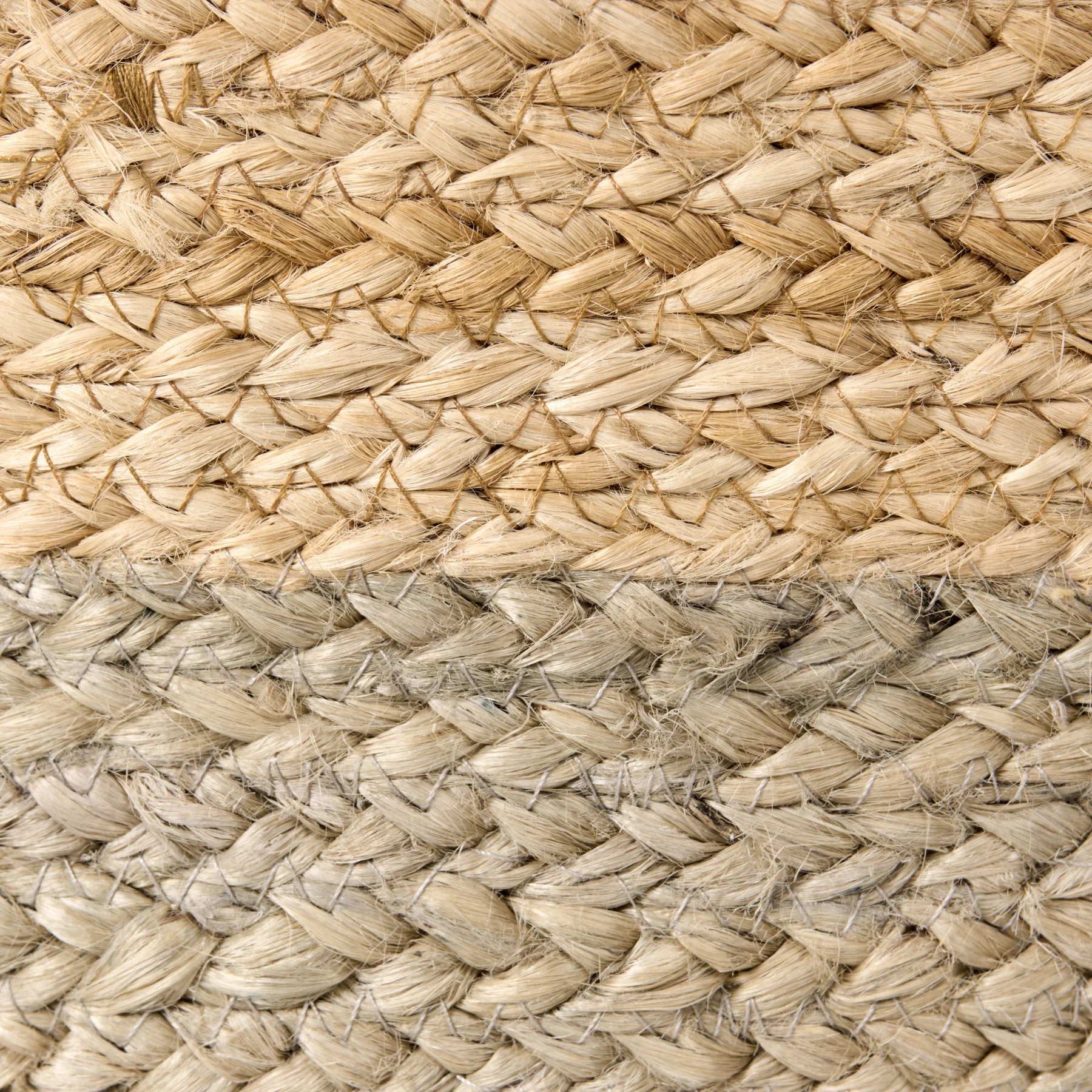 Beliani - DUKI  - Poef - Natuurlijk|Taupe - 50 cm - Jute - Image 7