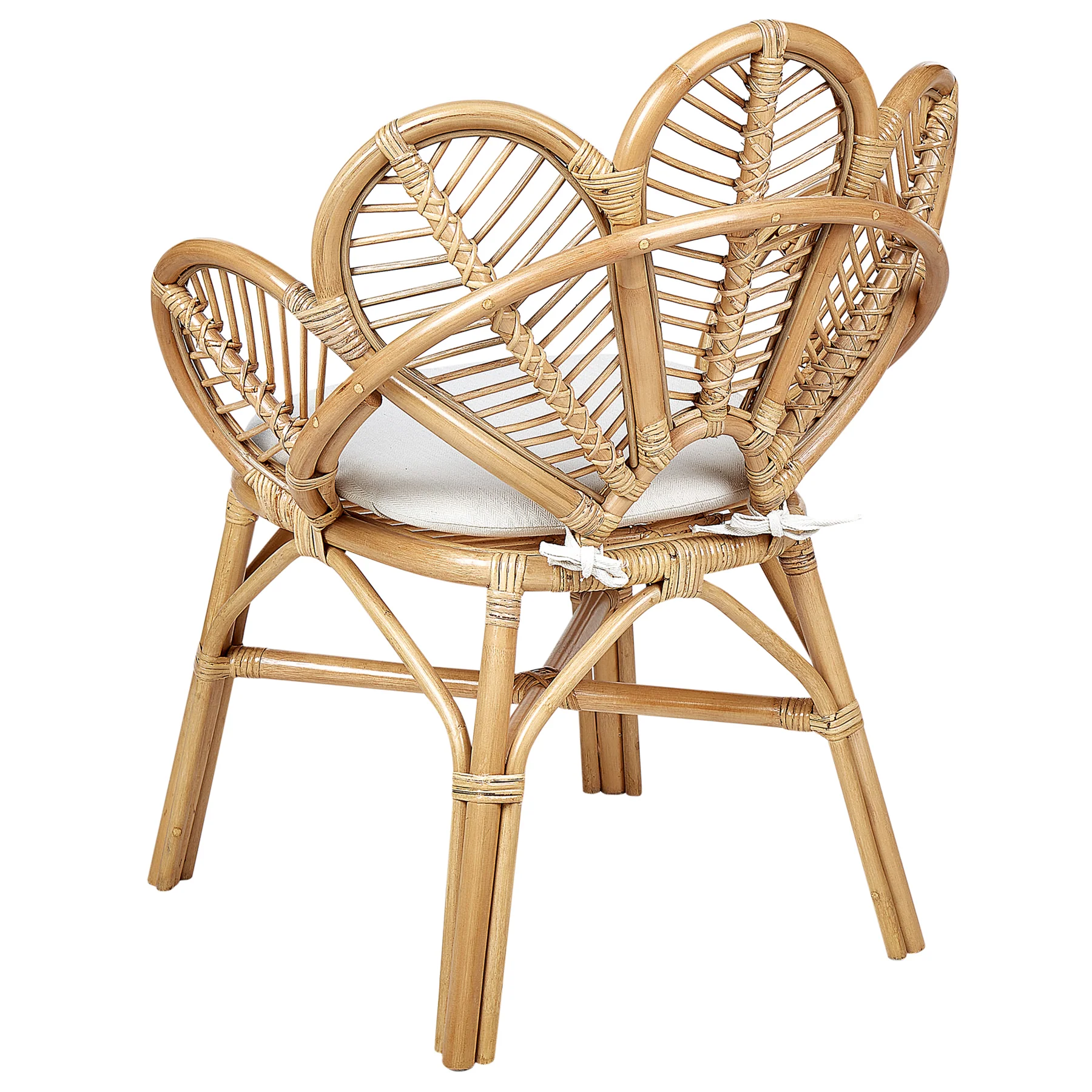 Beliani - FLORENTINE II - Fauteuil set van 2 - Natuurlijk - Rotan - Image 4