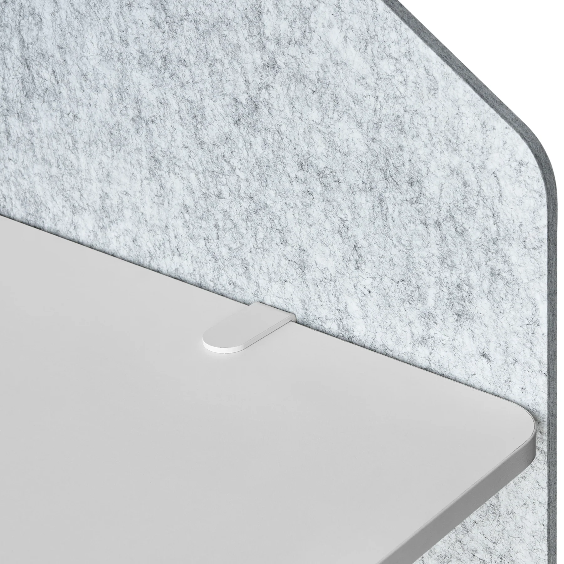 Beliani-FOLDY-Bureauscherm-Lichtgrijs-120 x 60 x 50 cm-Synthetisch - Image 10