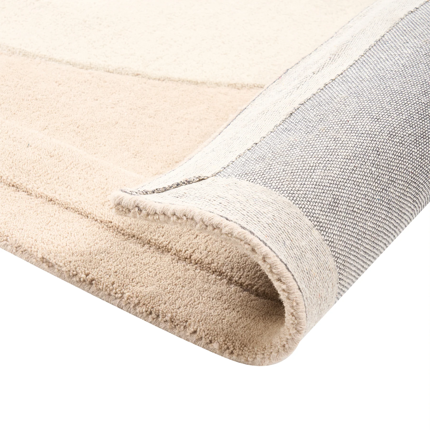 Beliani - GAYA - Vloerkleed - Beige - 160 x 230 cm - Wol - Image 4