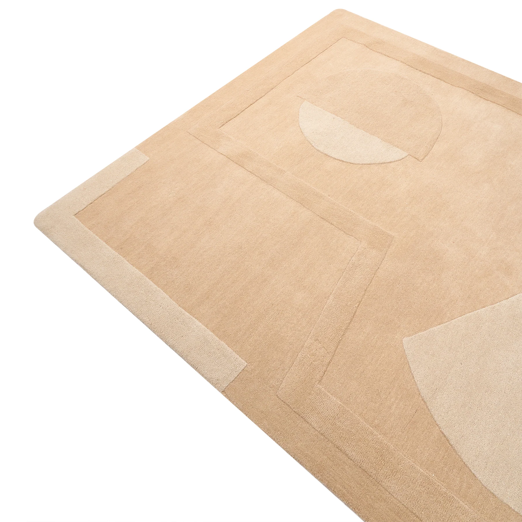 Beliani - GAYA - Vloerkleed - Beige - 200 x 300 cm - Wol - Image 3