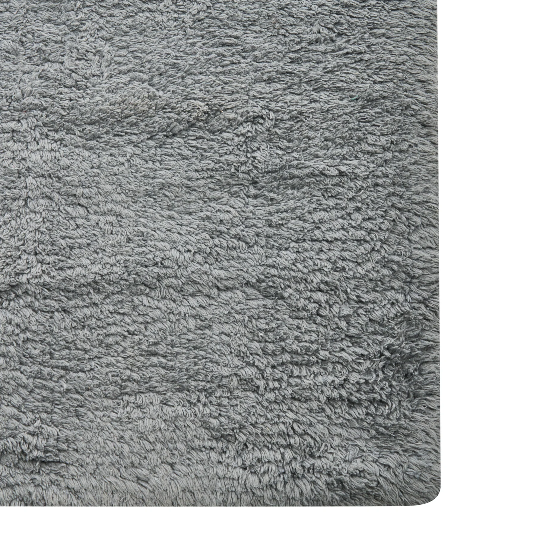 Beliani - GOELA - Badmat - Grijs - 60 x 90 cm - Katoen - Image 5