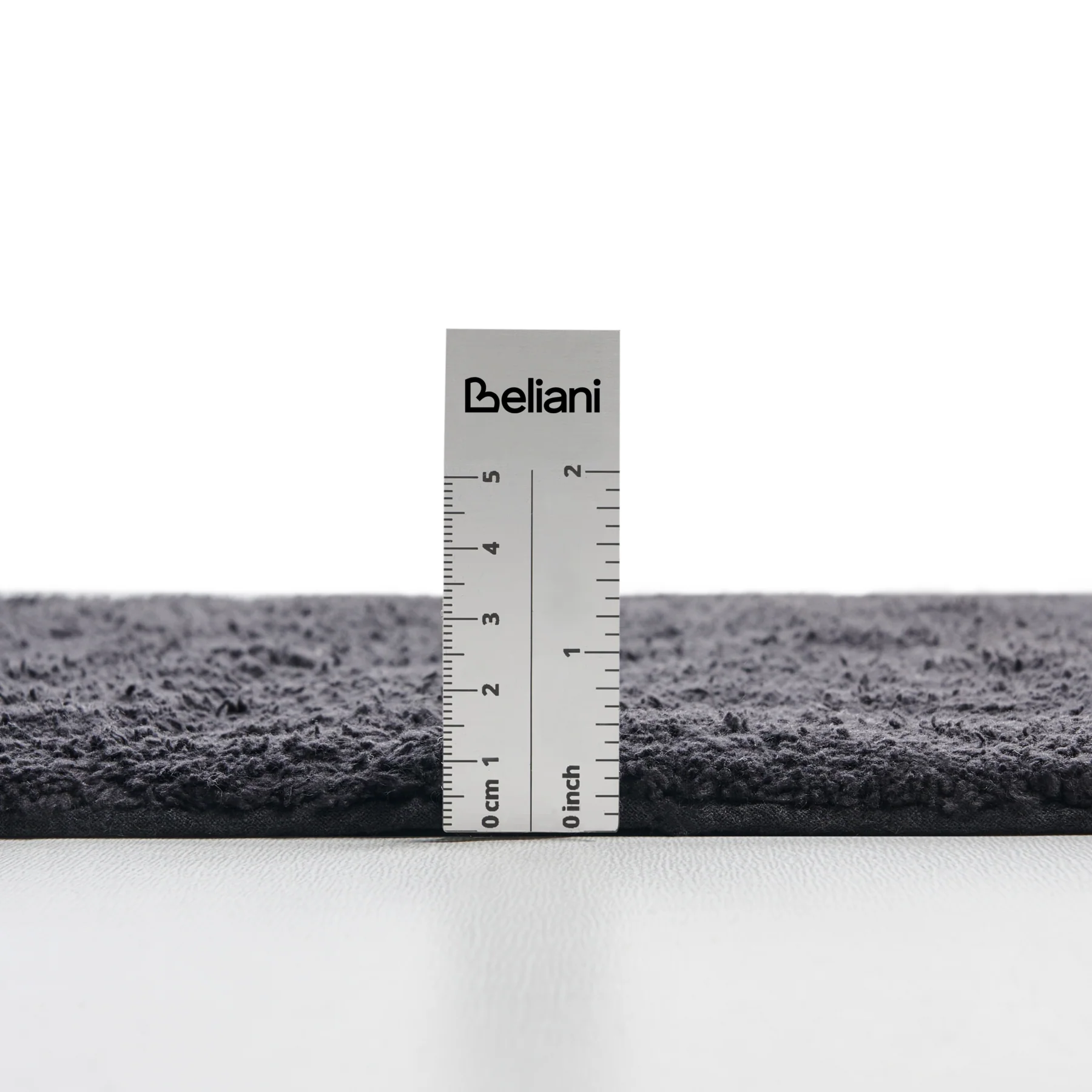 Beliani - GOELA - Badmat - Zwart - 60 x 90 cm - Katoen - Image 6