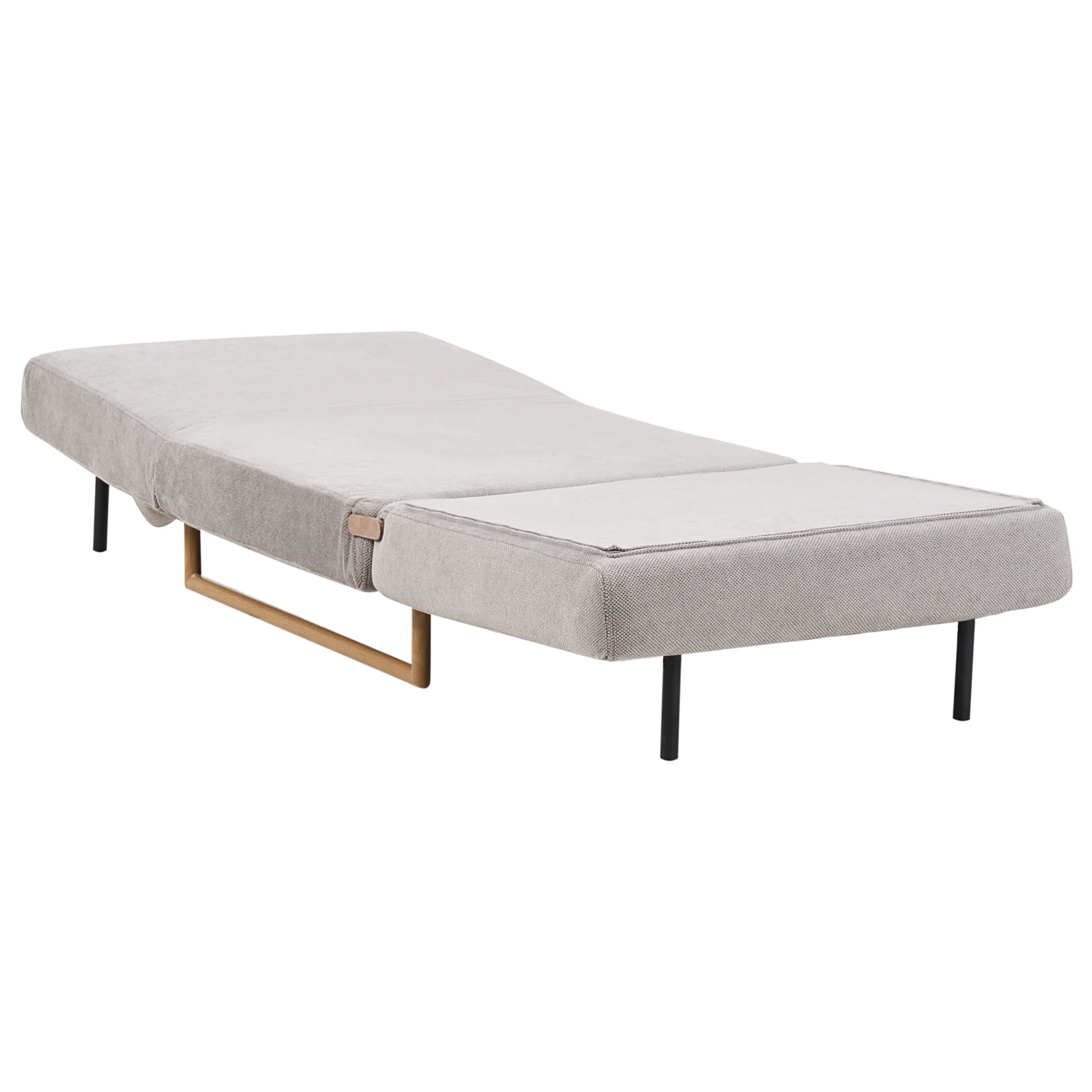 Beliani - JERSLEV - 1-zits slaapbank - Grijs - Polyester - Image 7