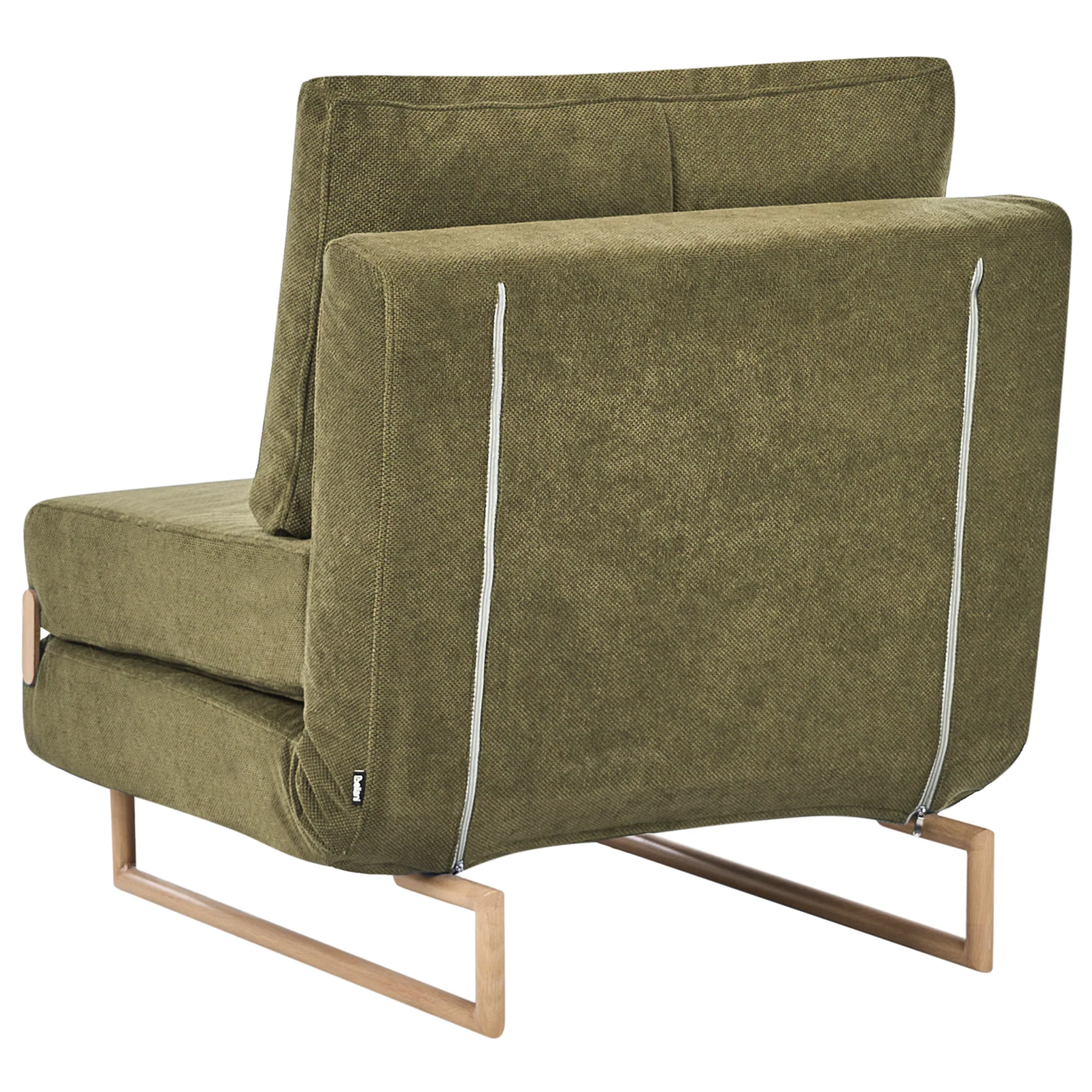 Beliani - JERSLEV - 1-zits slaapbank - Groen - Polyester - Image 3