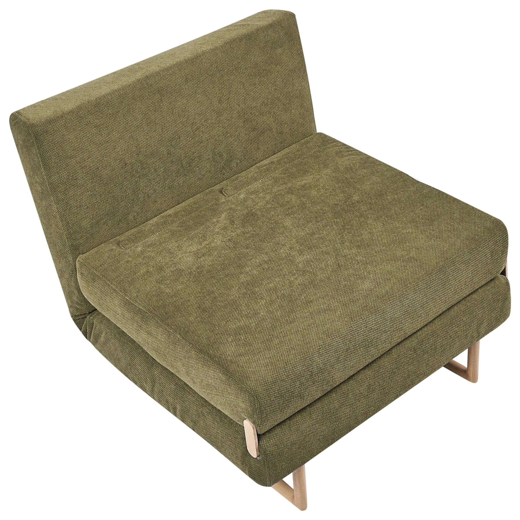Beliani - JERSLEV - 1-zits slaapbank - Groen - Polyester - Image 5