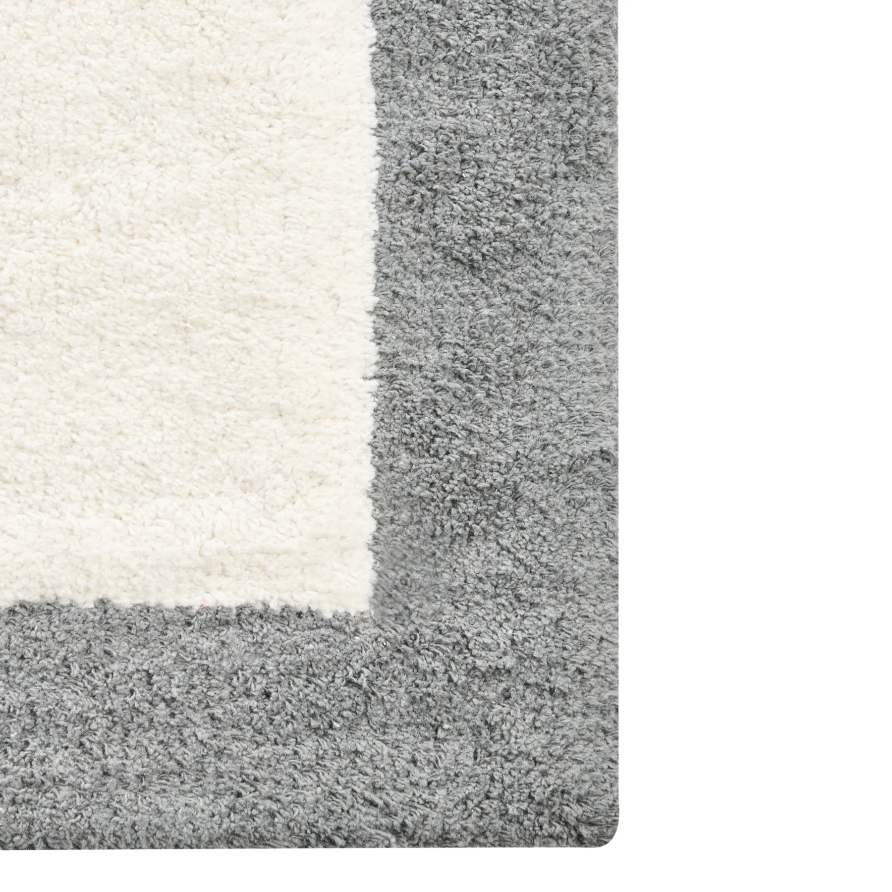 Beliani - KABRI - Badmat - Beige|Grijs - 60 x 90 cm - Katoen - Image 5