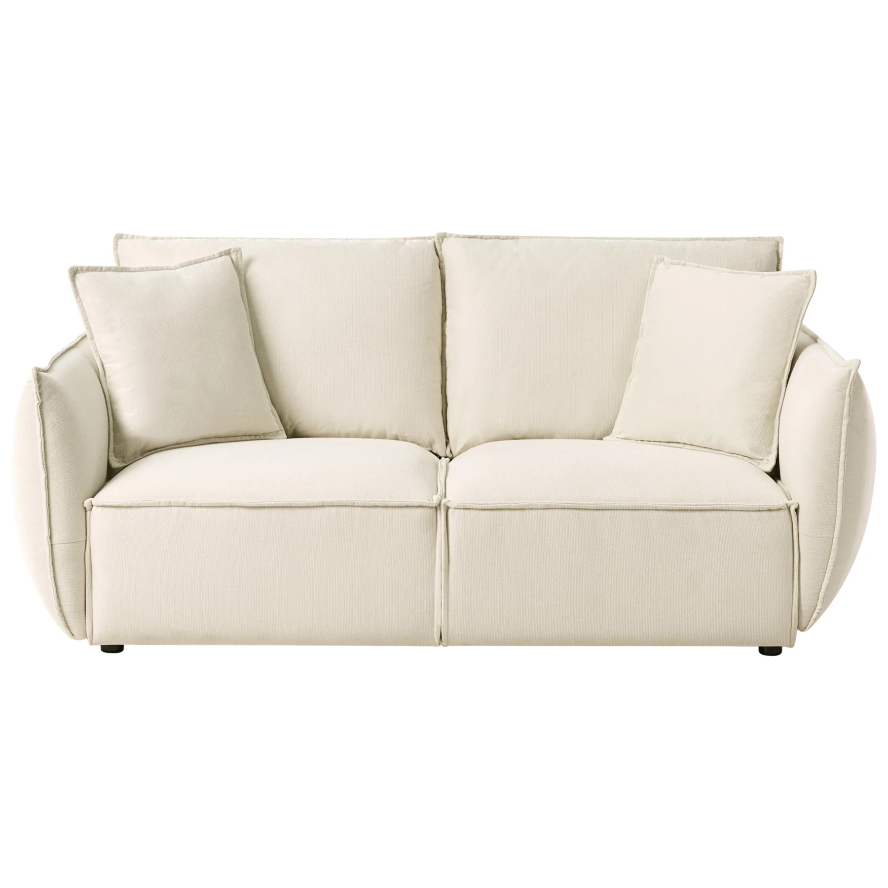Beliani - KUNES - Woonkamerset - Lichtbeige - Polyester - Image 3