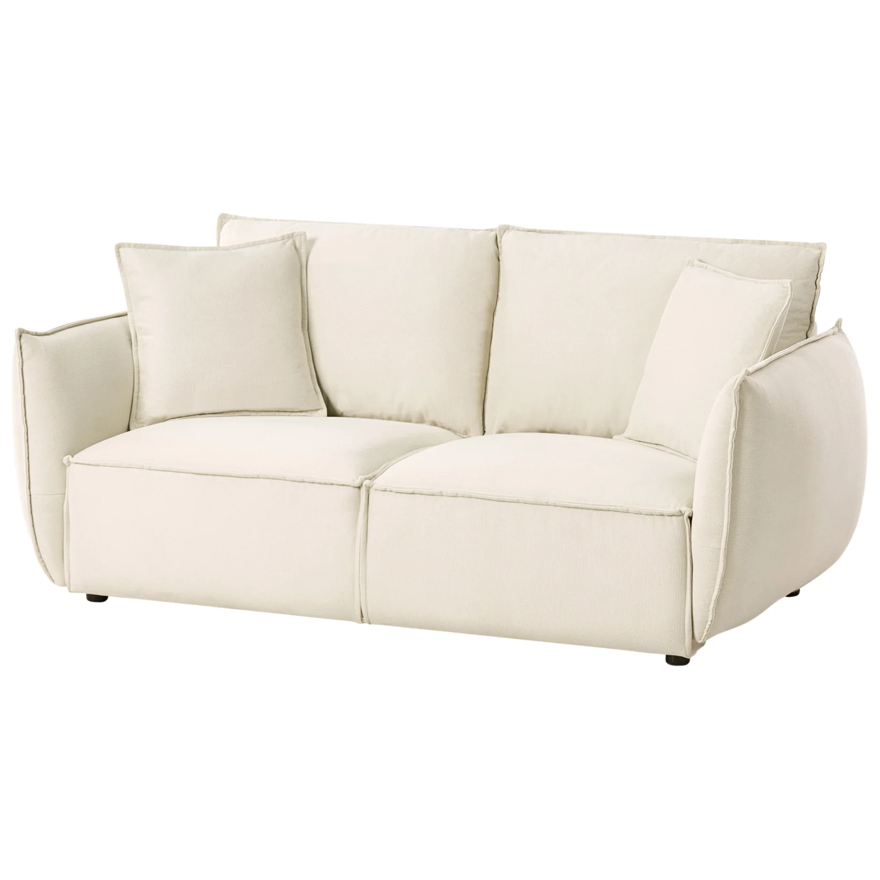 Beliani - KUNES - Woonkamerset - Lichtbeige - Polyester - Image 5