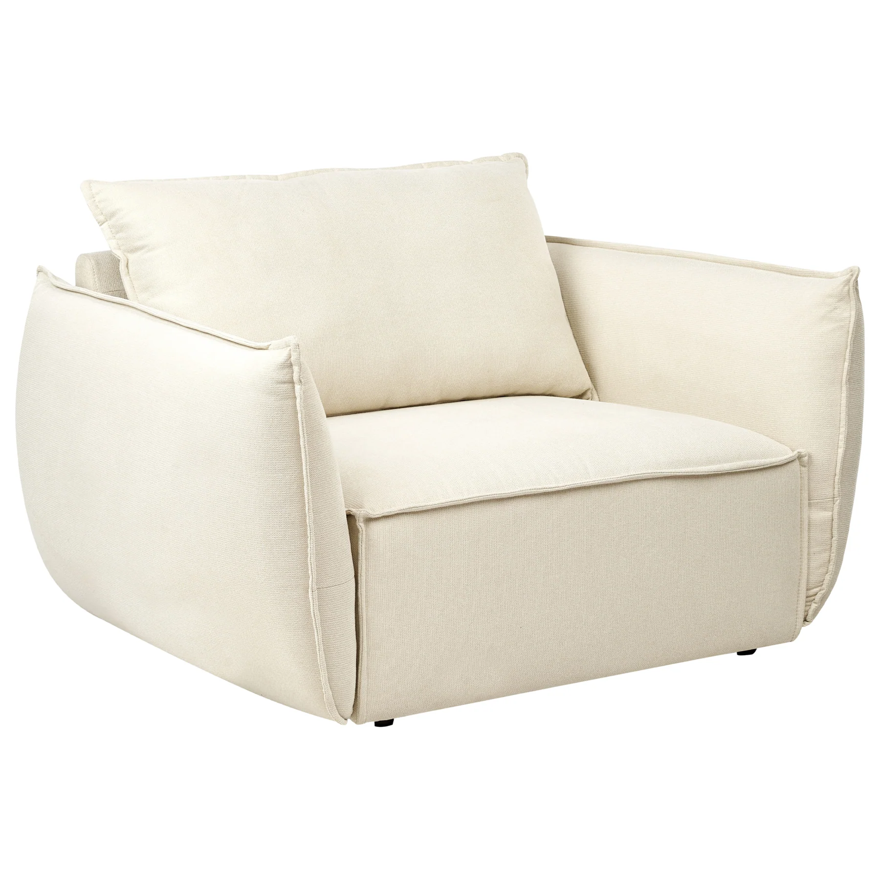 Beliani - KUNES - Woonkamerset - Lichtbeige - Polyester - Image 7