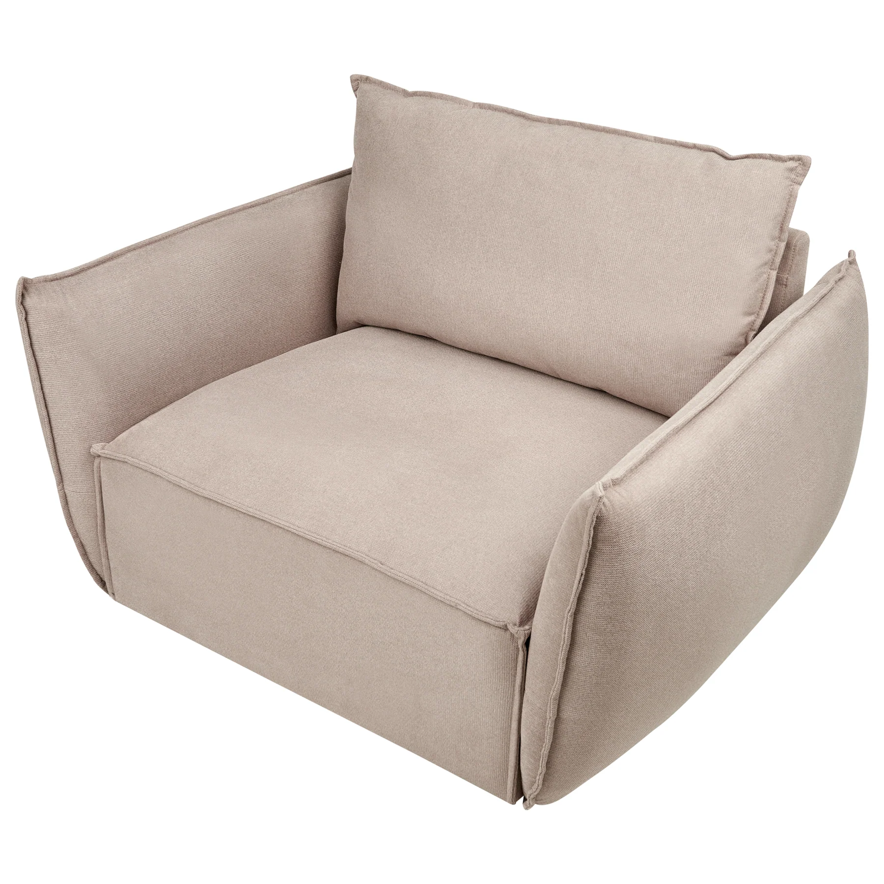 Beliani - KUNES - Woonkamerset - Taupe - Polyester - Image 9