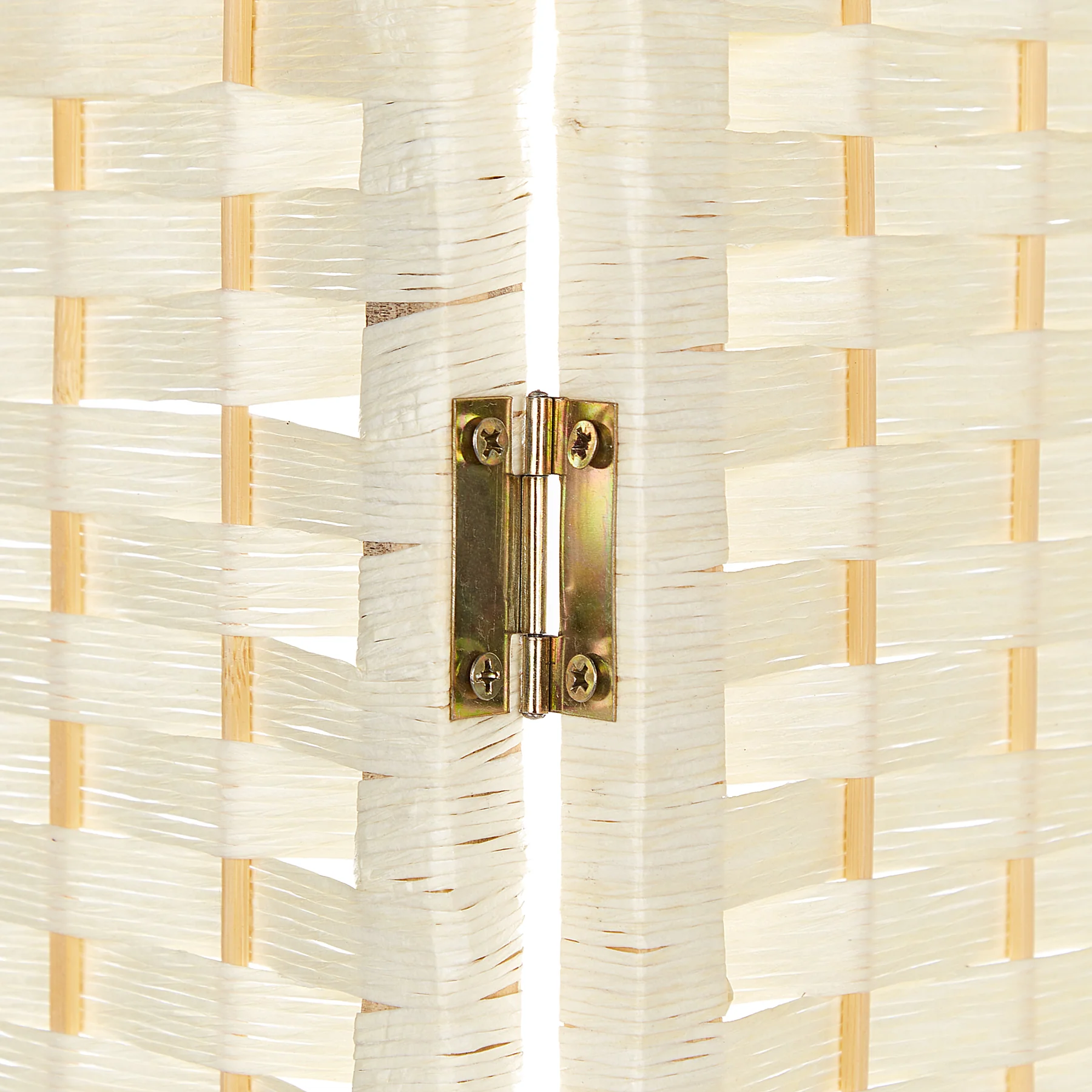Beliani - LAPPAGO - Kamerscherm - Lichtbeige - Hout - Image 8