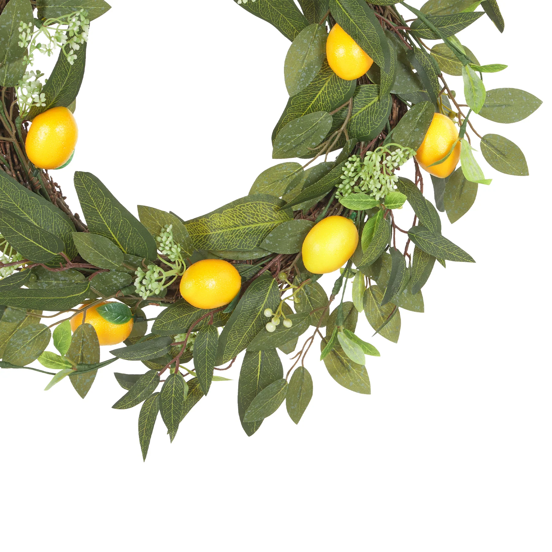 Beliani - LENRUN - Krans - Groen - 50 cm - Polyester - Image 5