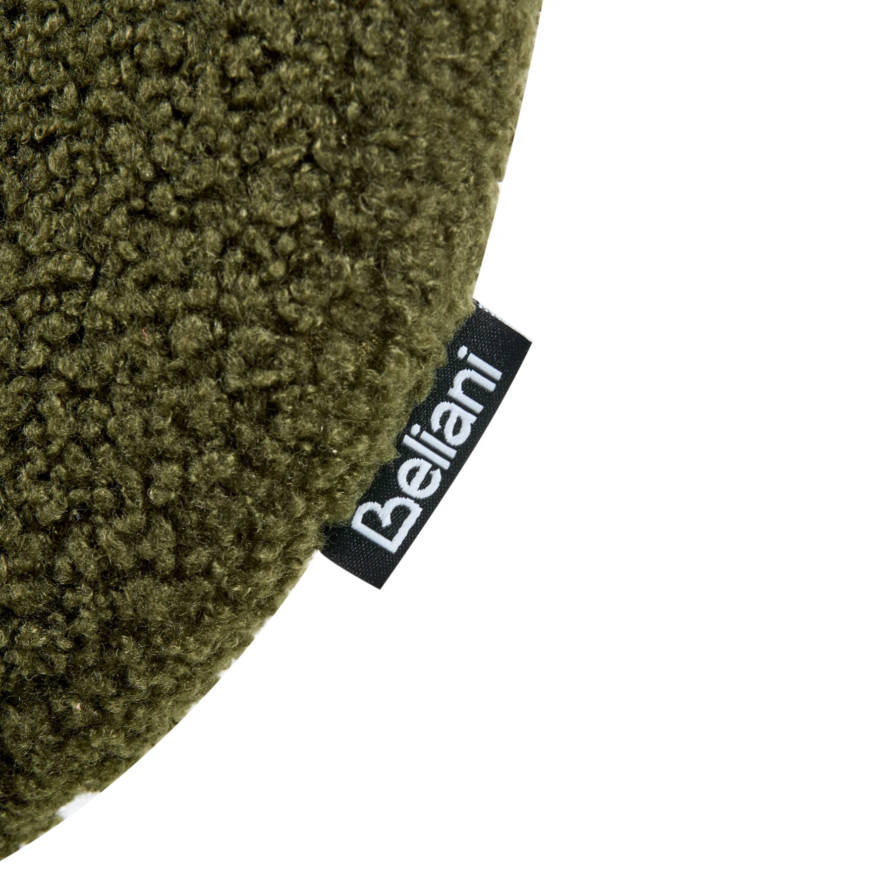 Beliani - LUANA - Barstoel set van 2 - Donkergroen|Lichtbruin - Bouclé - Image 8