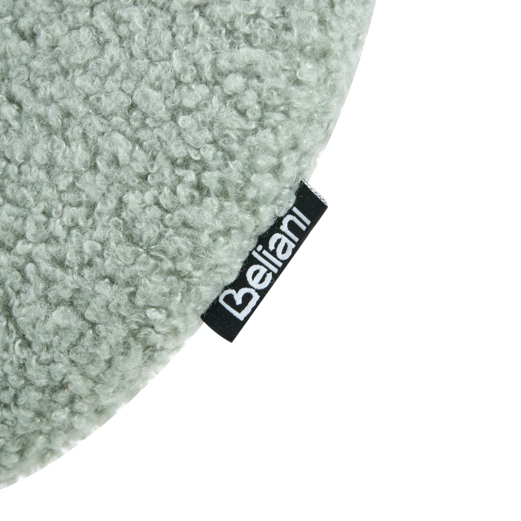 Beliani - LUANA - Barstoel set van 2 - Lichtgroen|Lichtbruin - Bouclé - Image 8