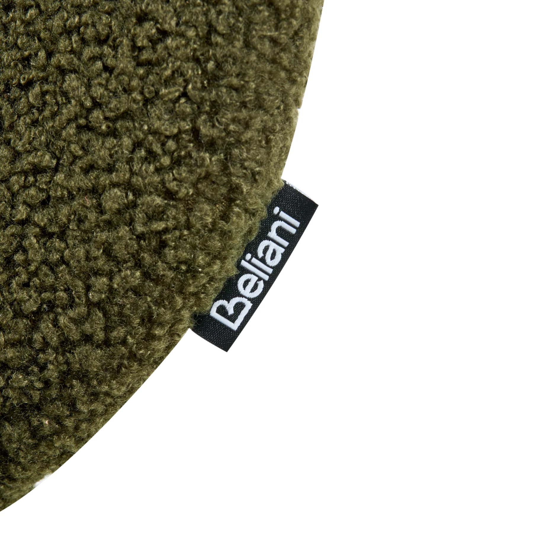 Beliani-LUANA-Eetkamerstoel set van 2-Donkergroen|Lichtbruin-Bouclé - Image 8