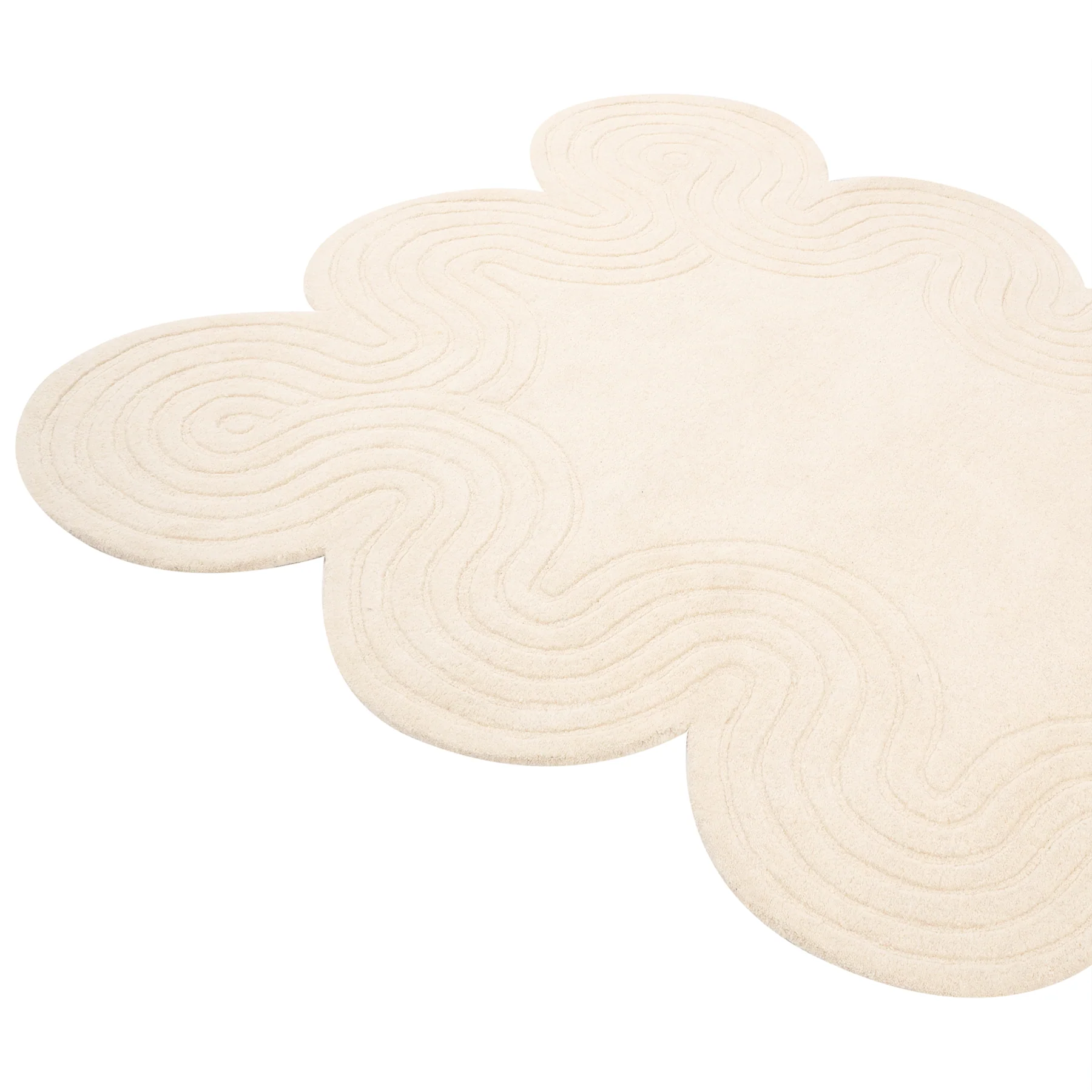 Beliani - MALVAN - Vloerkleed - Beige - 160 x 200 cm - Wol - Image 3