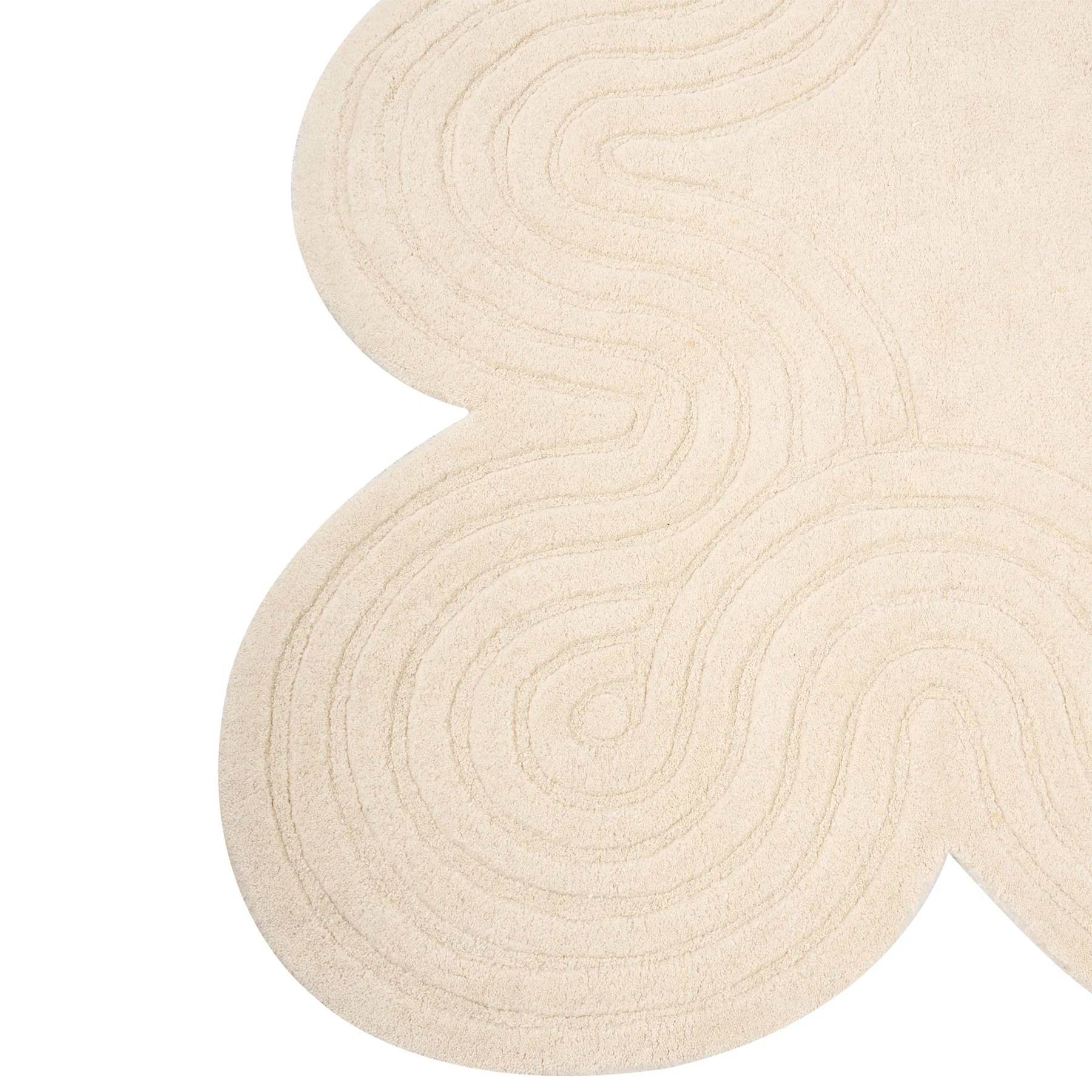 Beliani - MALVAN - Vloerkleed - Beige - 160 x 200 cm - Wol - Image 4