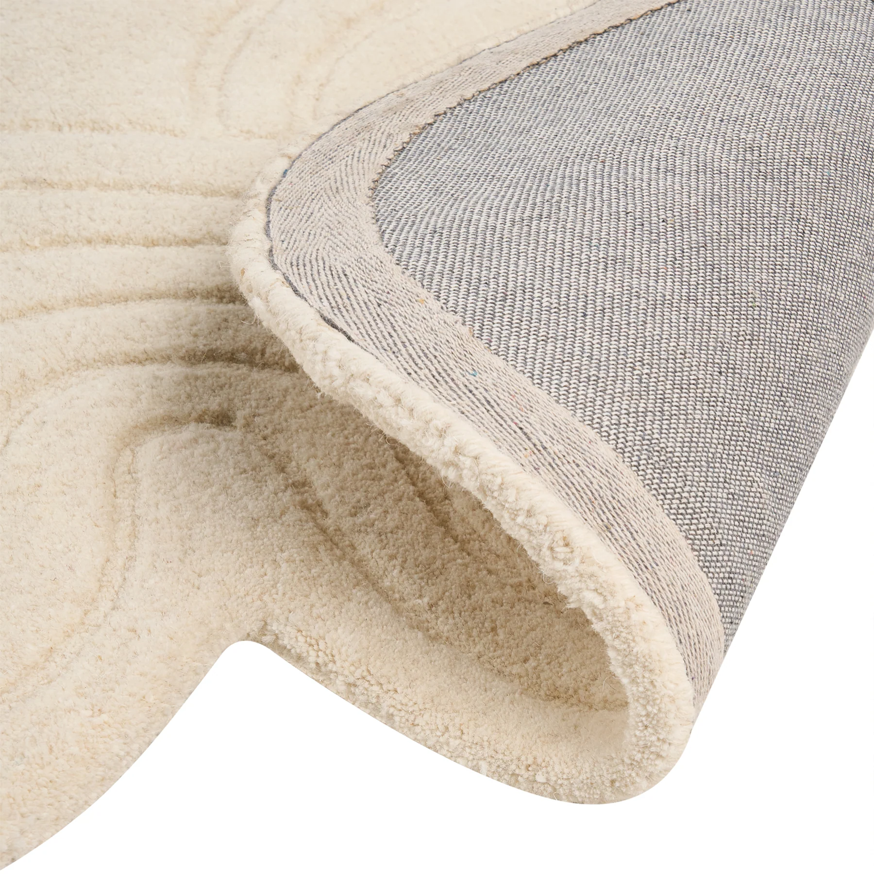 Beliani - MALVAN - Vloerkleed - Beige - 160 x 200 cm - Wol - Image 5