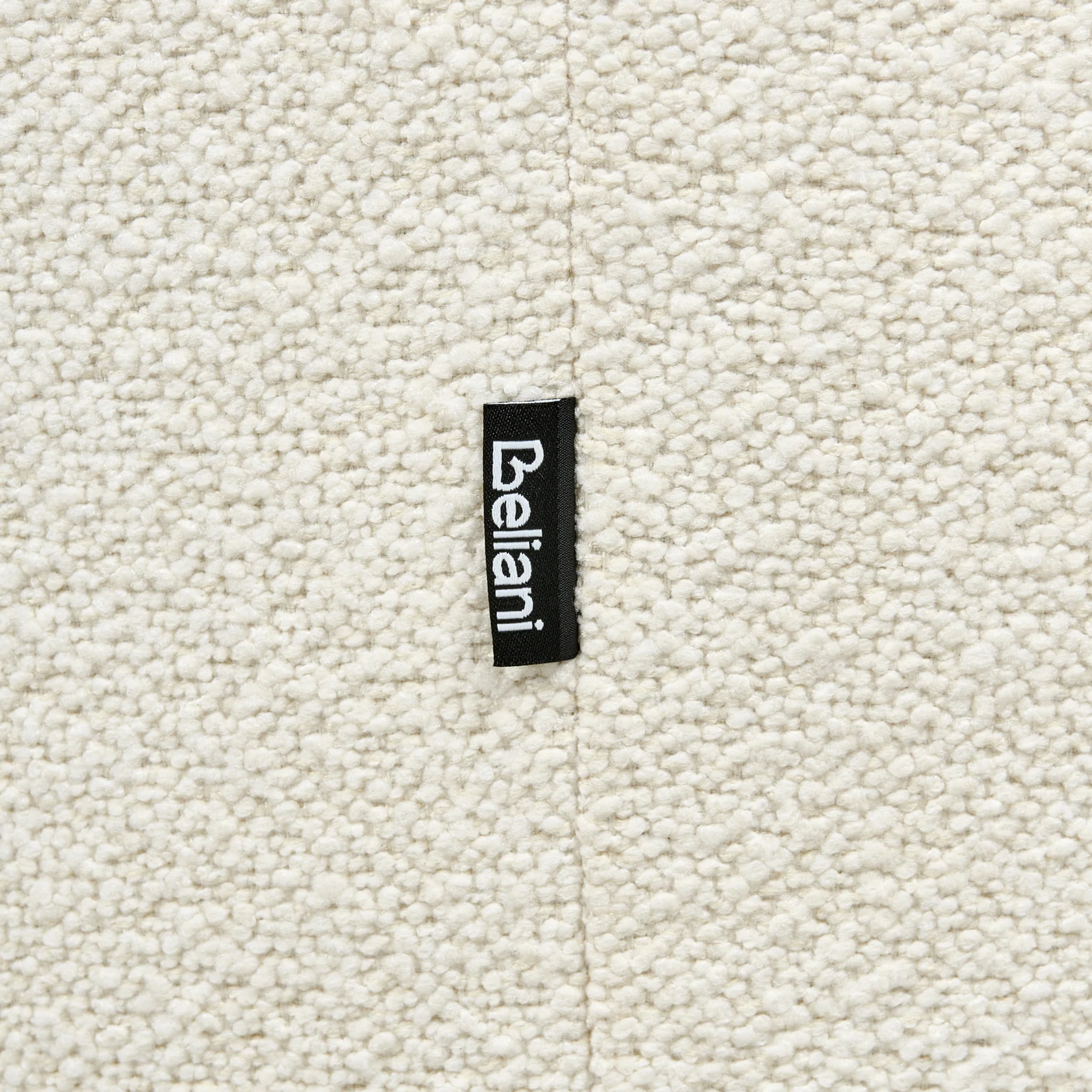 Beliani - MOLLEBY - Fauteuil - Off-white - Bouclé - Image 6