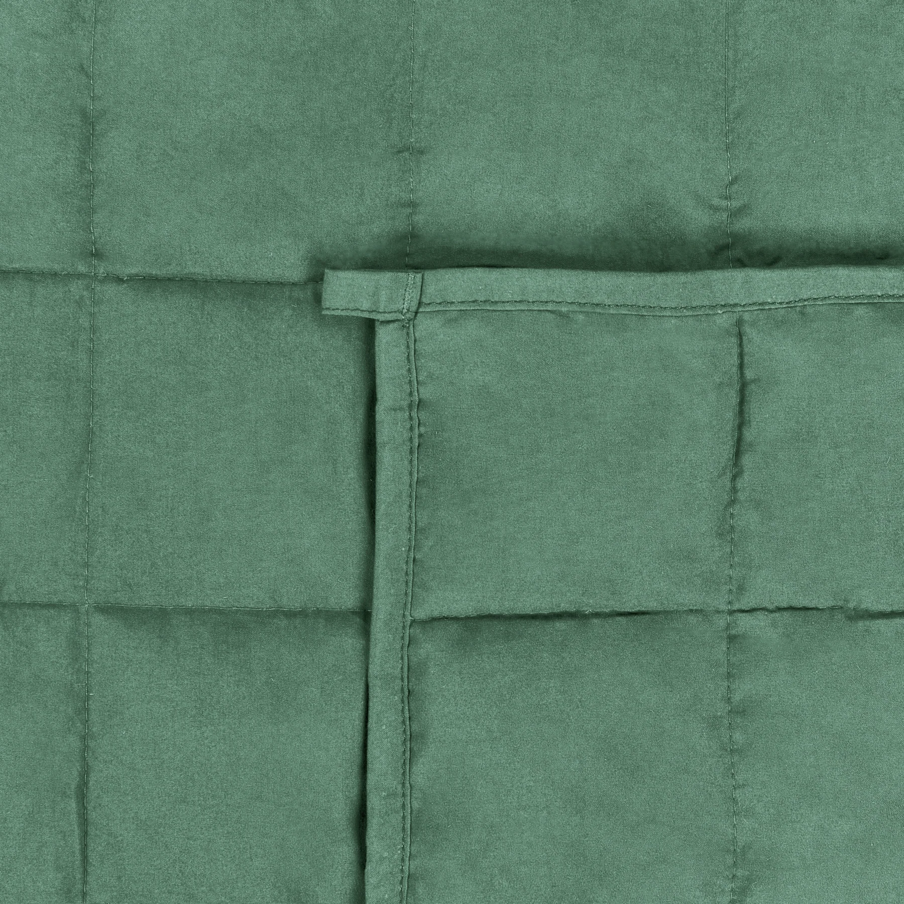 Beliani - NEREID - Verzwaringsdeken - Groen - 100 x 150 cm - Polyester - Image 6