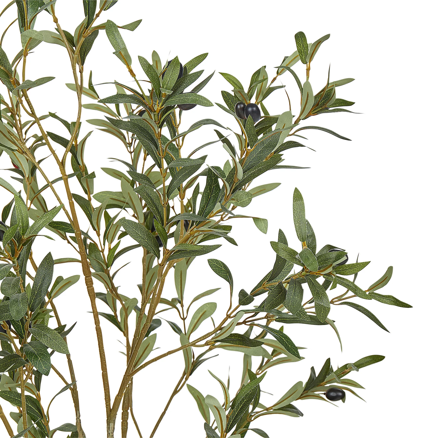 Beliani - OLIVE TREE - Kunstplant - Groen - 153 cm - Synthetisch - Image 3