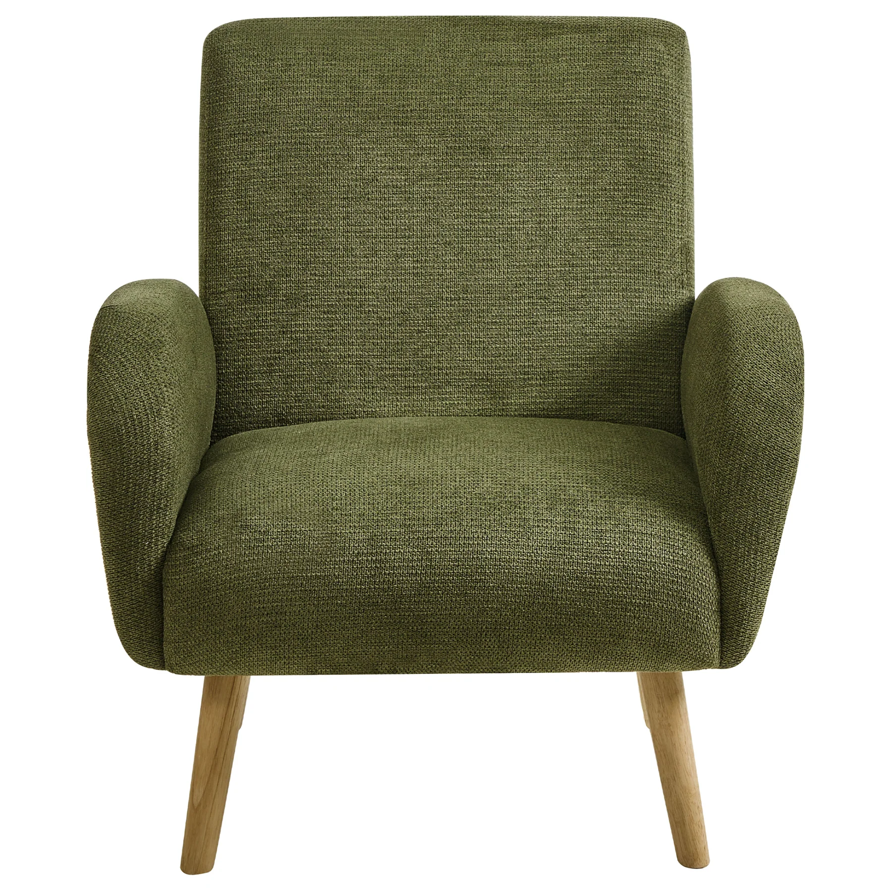 Beliani - PLASSEN - Fauteuil - Groen - Stof - Image 8