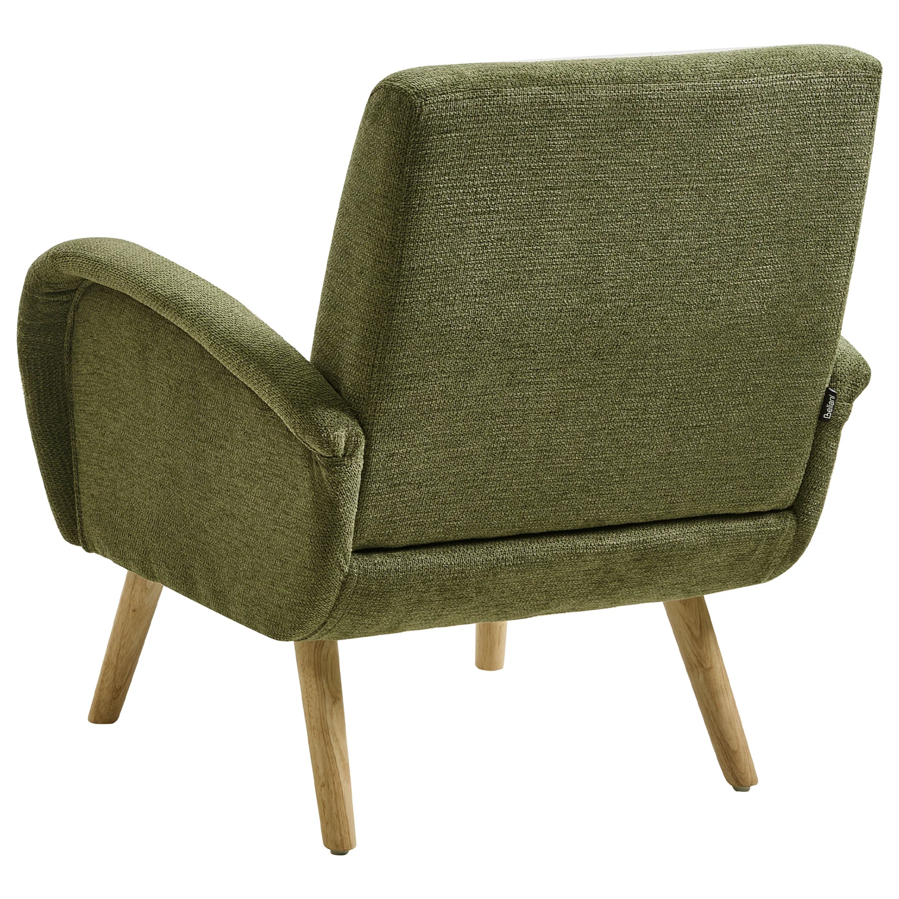 Beliani - PLASSEN - Fauteuil - Groen - Stof - Image 9