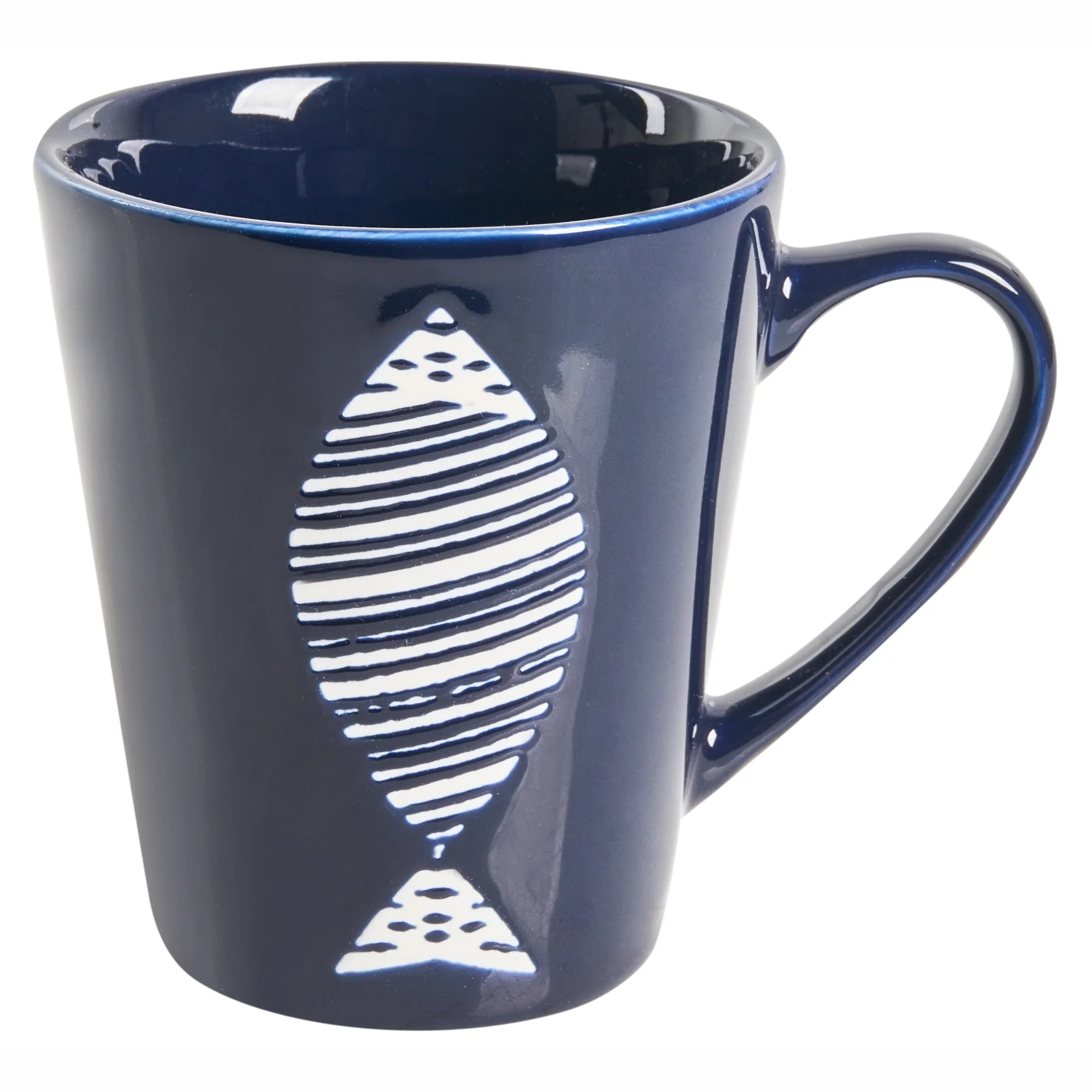 Beliani - TAMARIND - 16-delige serviesset - Wit|Blauw - Porselein - Image 4