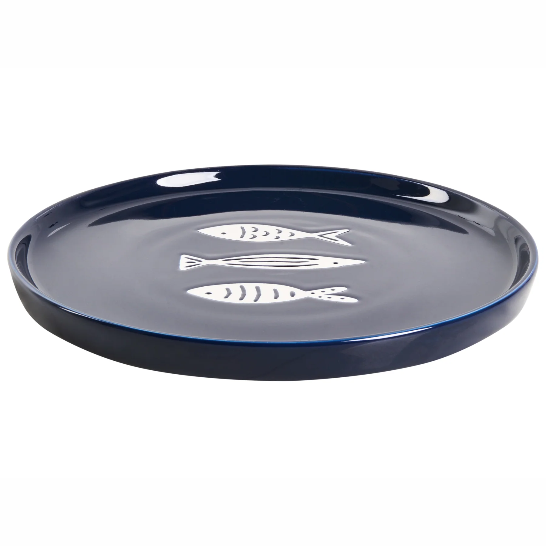 Beliani - TAMARIND - 16-delige serviesset - Wit|Blauw - Porselein - Image 7
