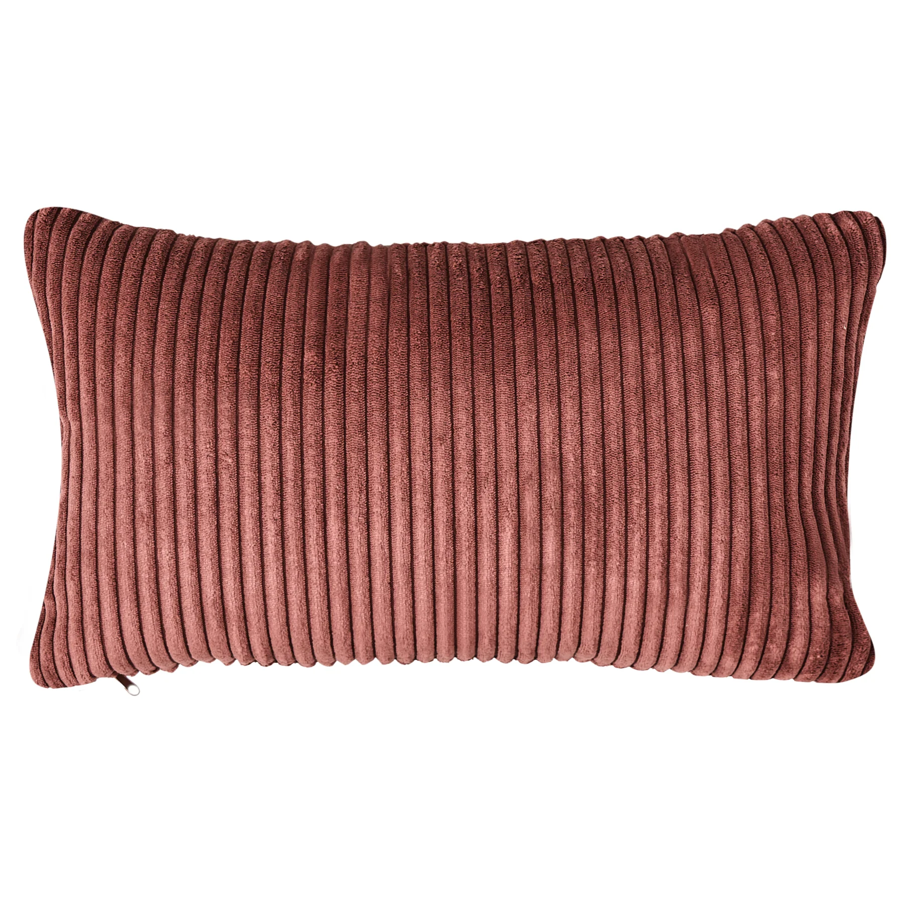 Beliani - VANVEY - Chaise longue - Rood - Linkszijdig - Corduroy - Image 8