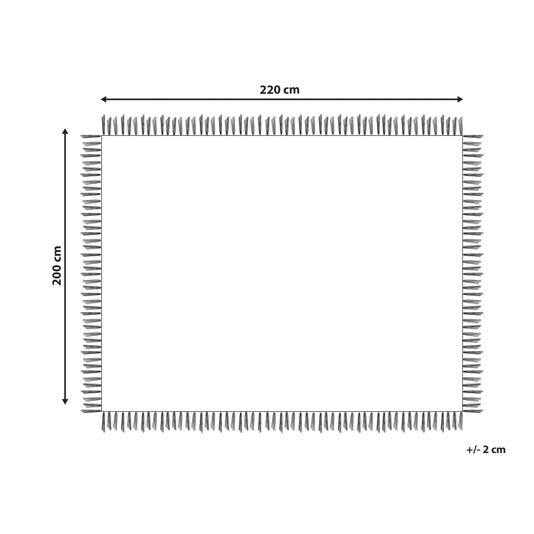 Beliani - YERBENT - Bedsprei - Groen - 200 x 220 cm - Katoen - Image 7