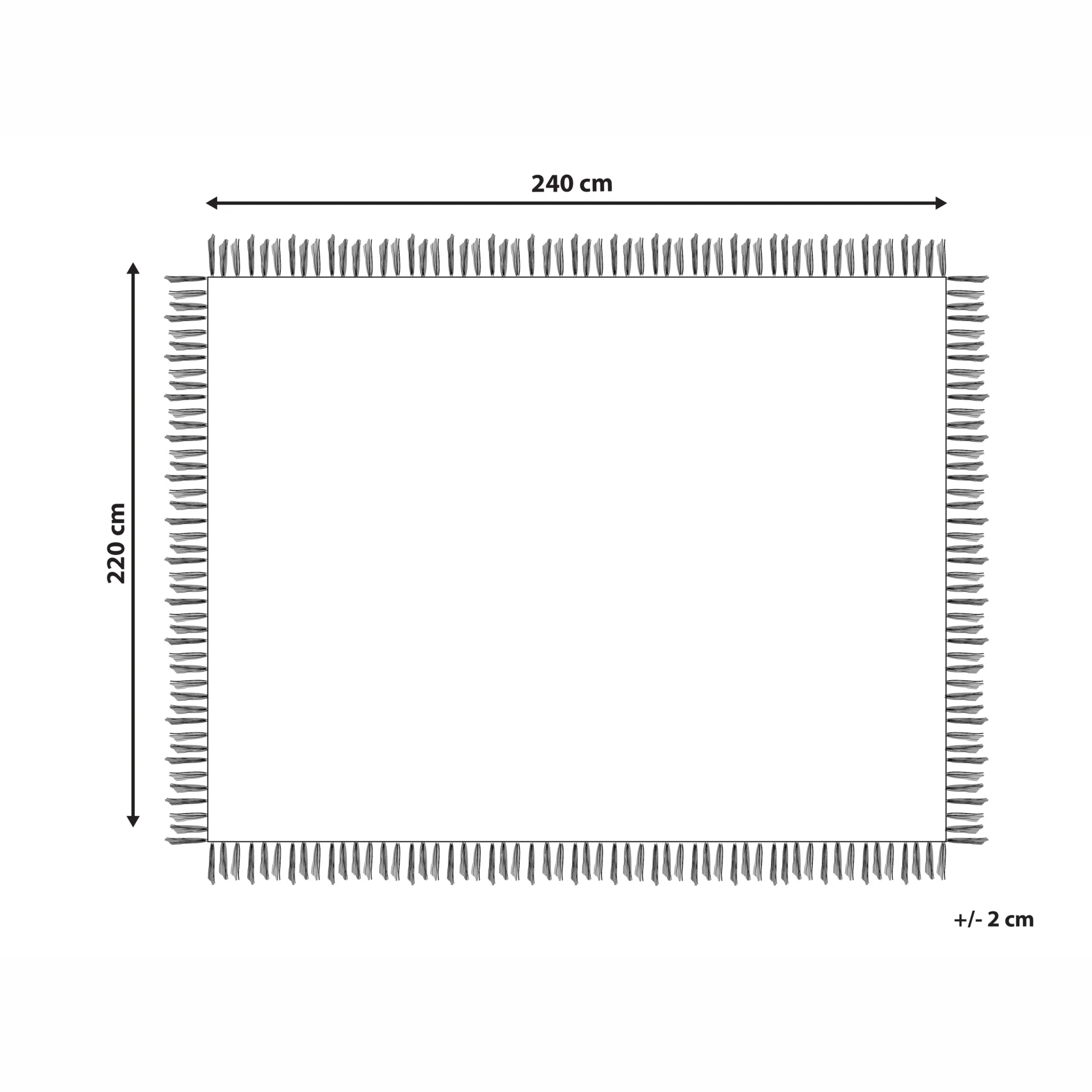 Beliani - YERBENT - Bedsprei - Groen - 220 x 240 cm - Katoen - Image 7