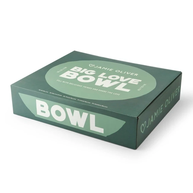 Big Love Bowl Serveerkom, Serveerschaal, Keramiek, Groen, 39 x 32 x 7 - Image 7